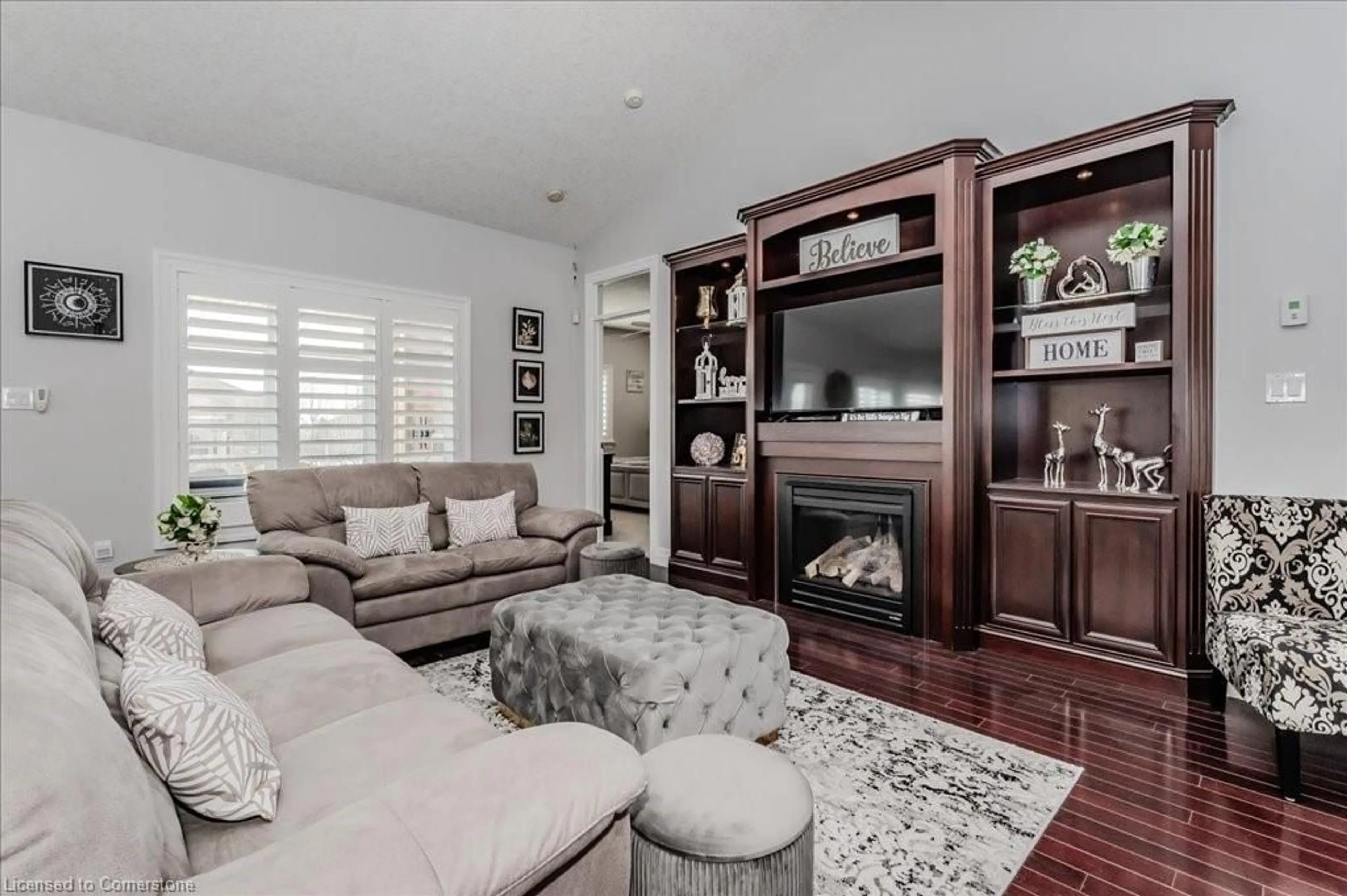 Living room with furniture, unknown for 113 Thimbleberry Cross, New Hamburg Ontario N3A 4P4