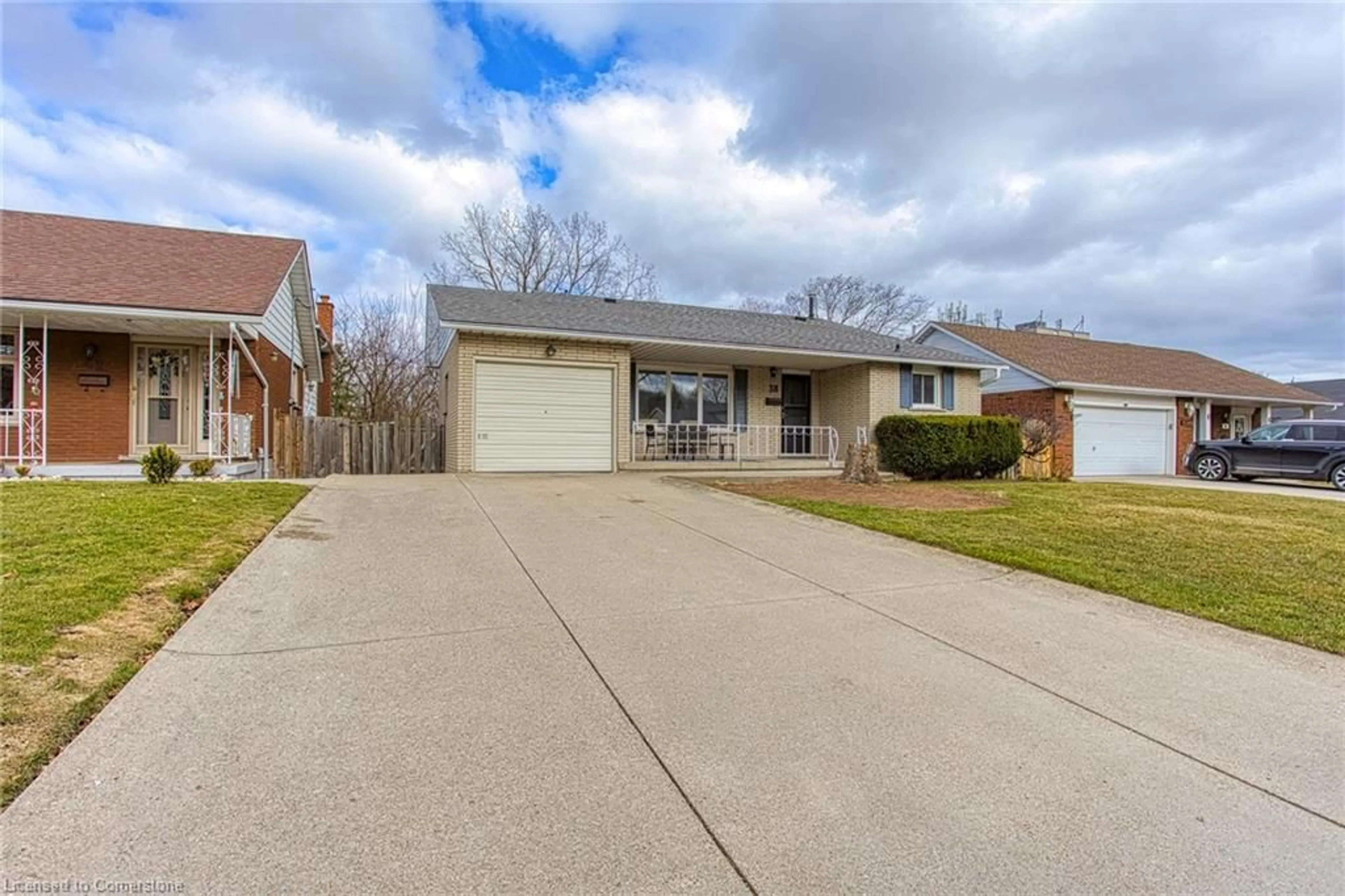 Home with brick exterior material, street for 38 Country Club Dr, Hamilton Ontario L8K 5W2