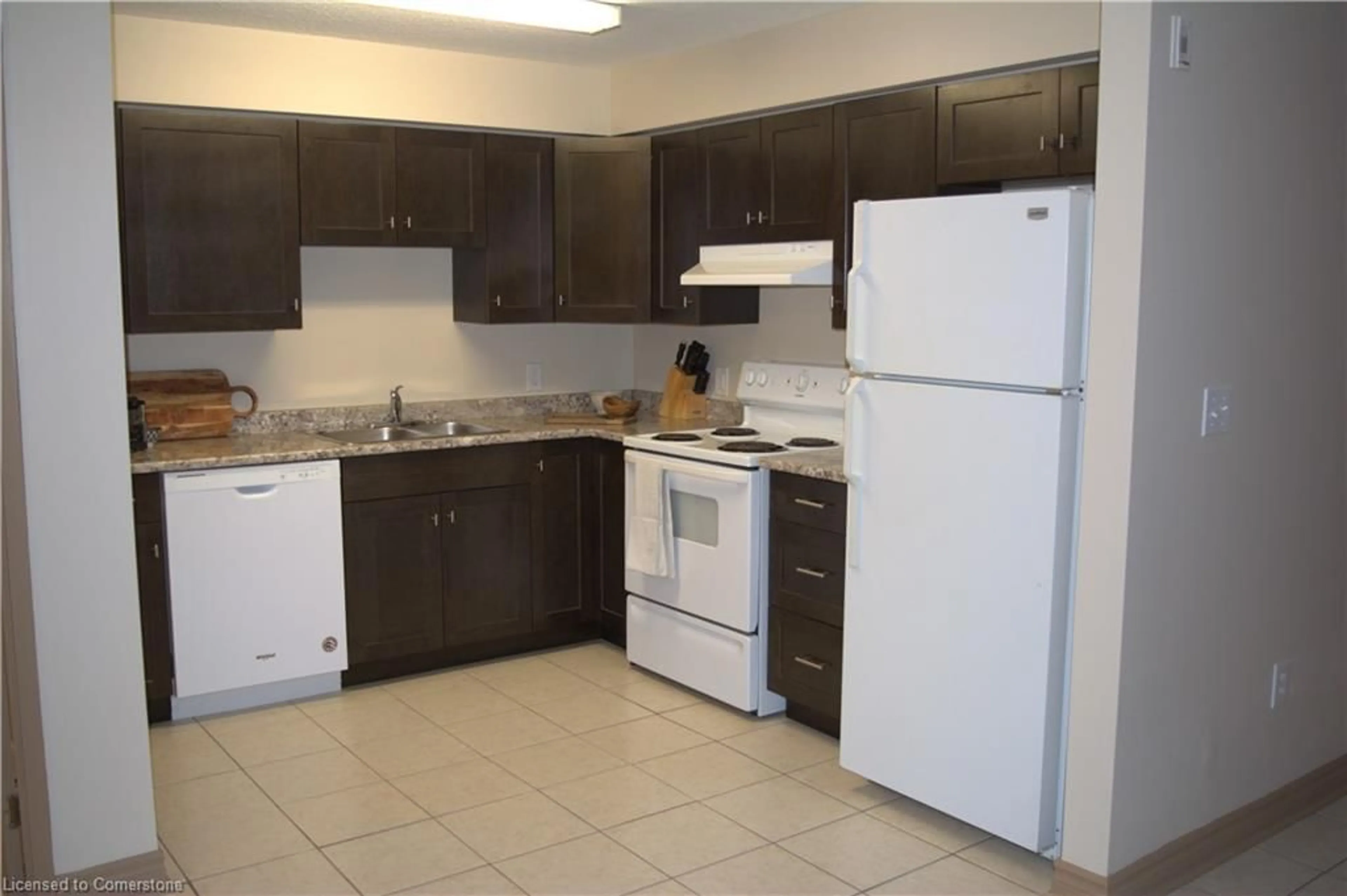 Standard kitchen, unknown for 271 Lester St #102, Waterloo Ontario N2L 3W6