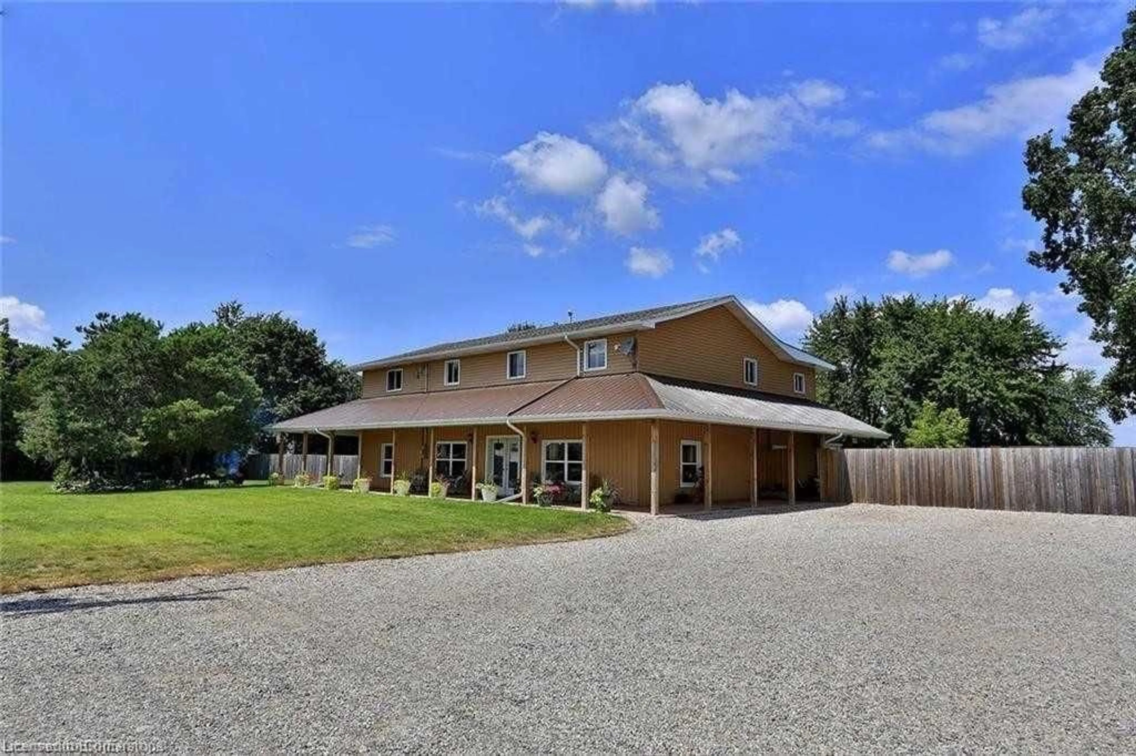A pic from outside/outdoor area/front of a property/back of a property/a pic from drone, unknown for 687485 Highway 2 Hwy, Princeton Ontario N0J 1V0