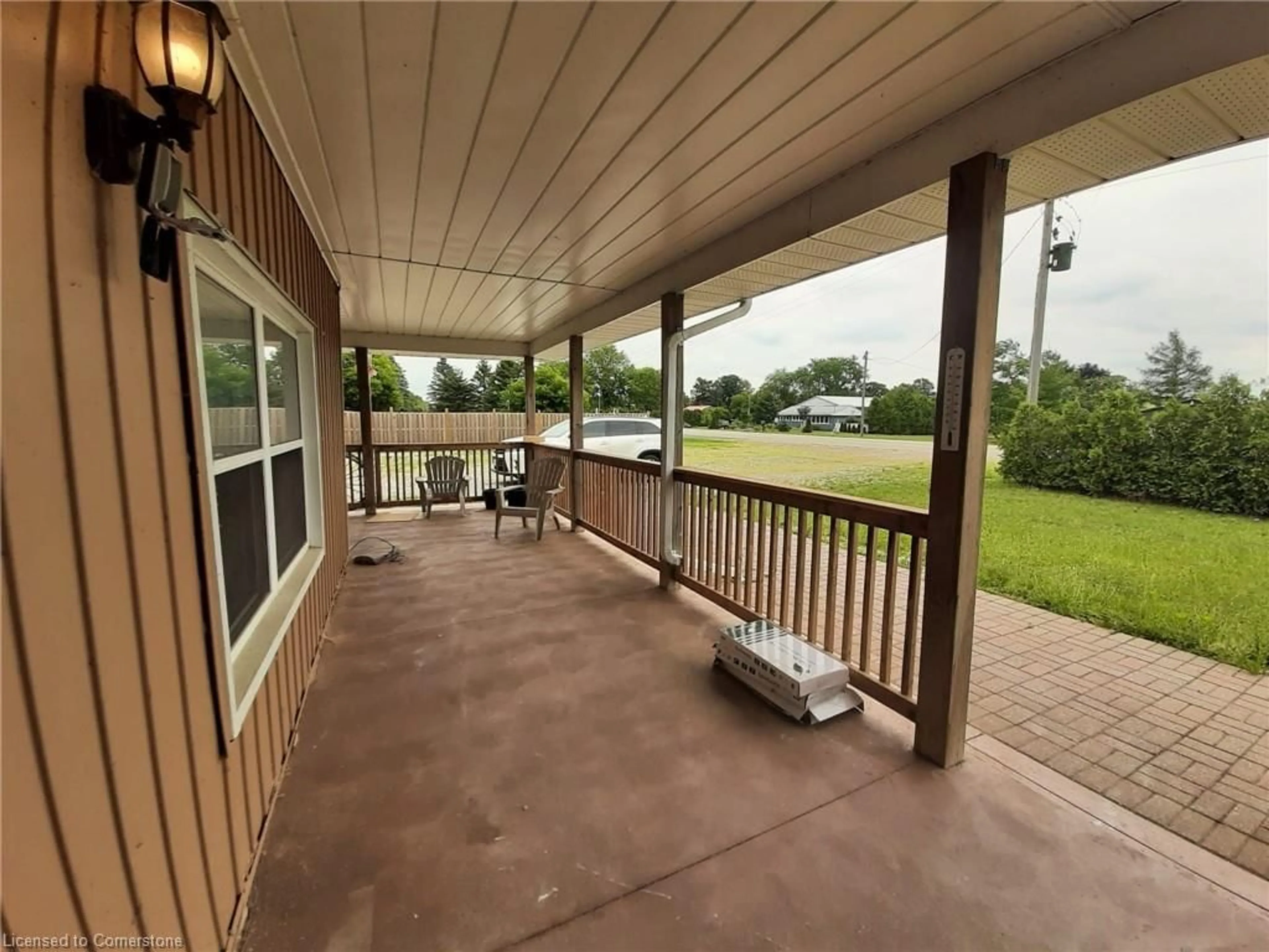 Patio, water/lake/river/ocean view for 687485 Highway 2 Hwy, Princeton Ontario N0J 1V0