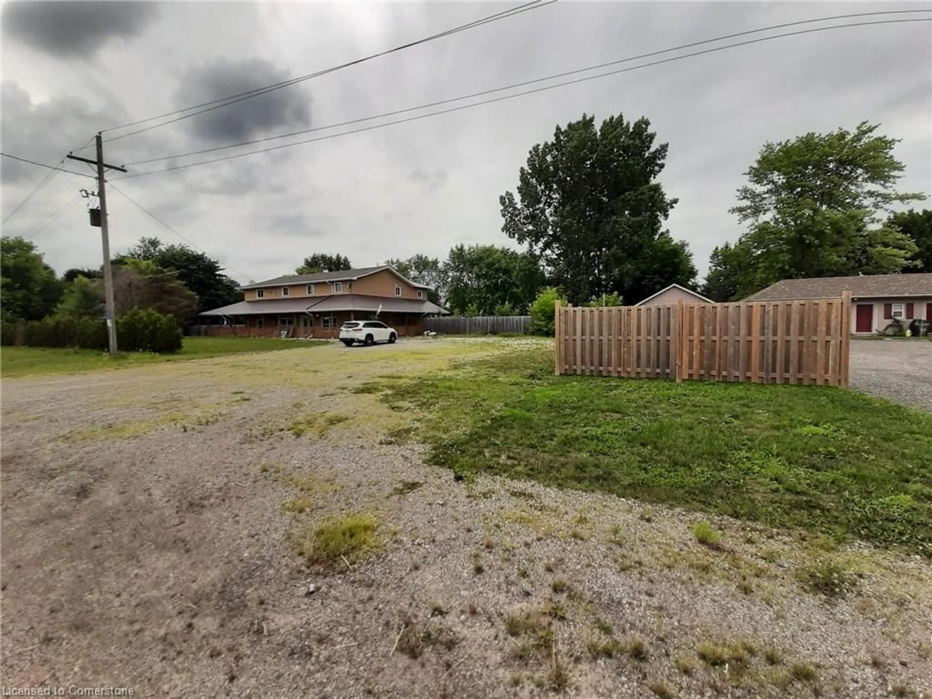 A pic from outside/outdoor area/front of a property/back of a property/a pic from drone, street for 687485 Highway 2 Hwy, Princeton Ontario N0J 1V0