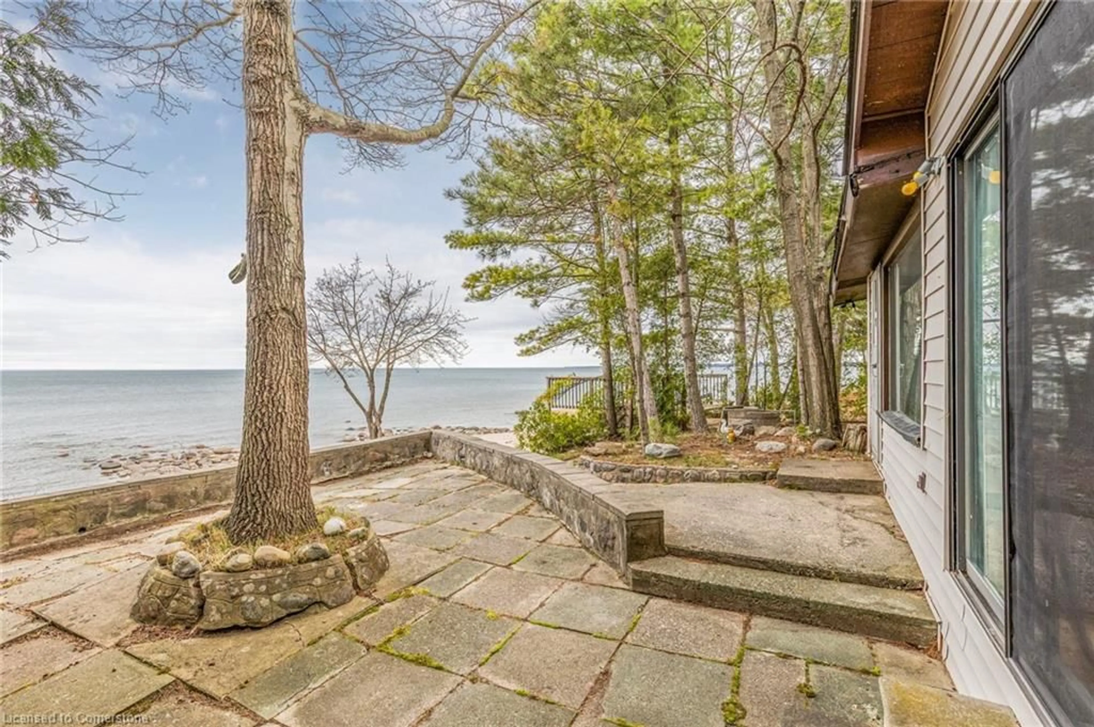 Patio, water/lake/river/ocean view for 8 Yarwood Road Rd, Tiny Ontario L0L 2J0