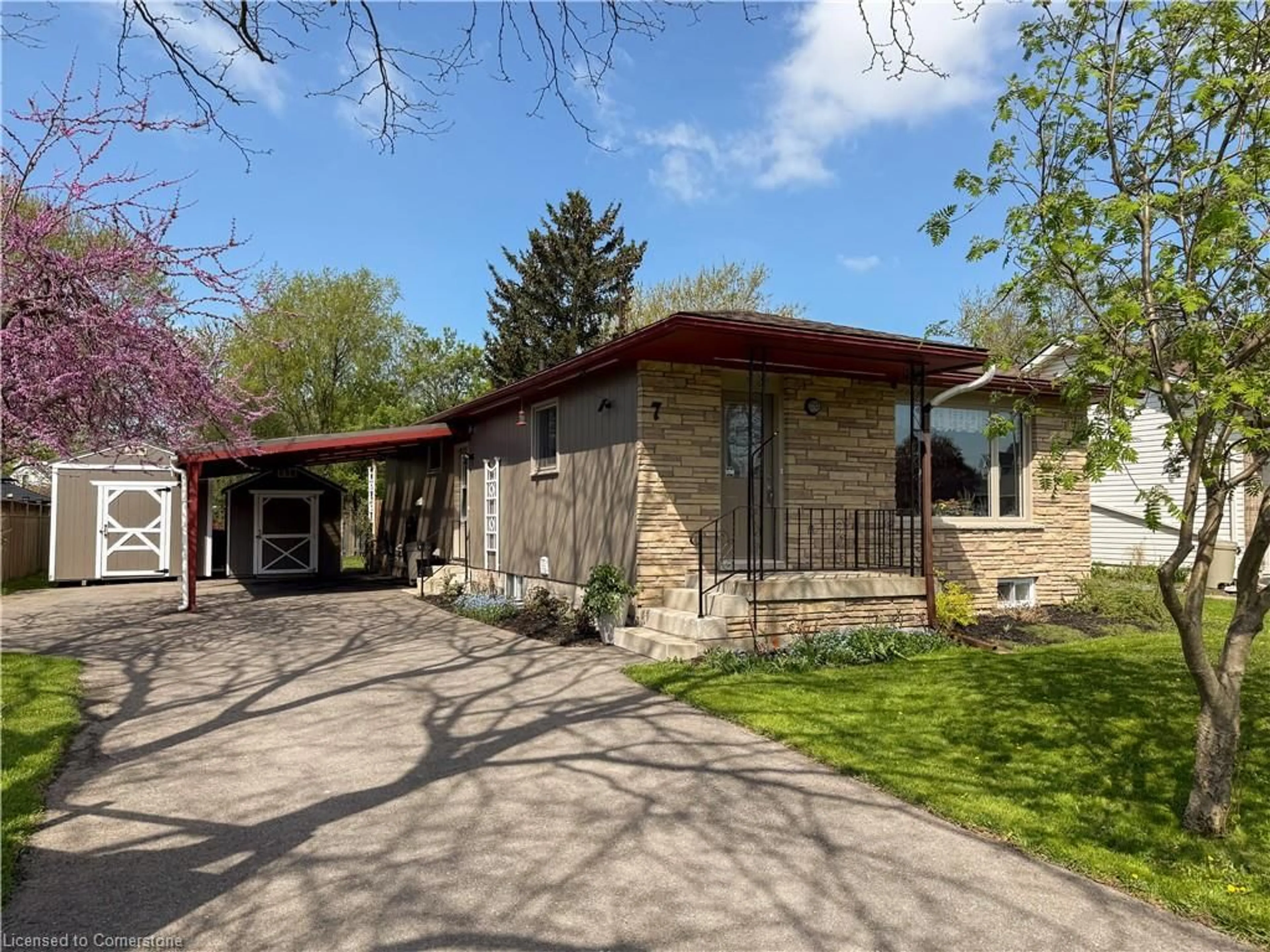 Home with brick exterior material, street for 7 Marley Cres, Jarvis Ontario N0A 1J0