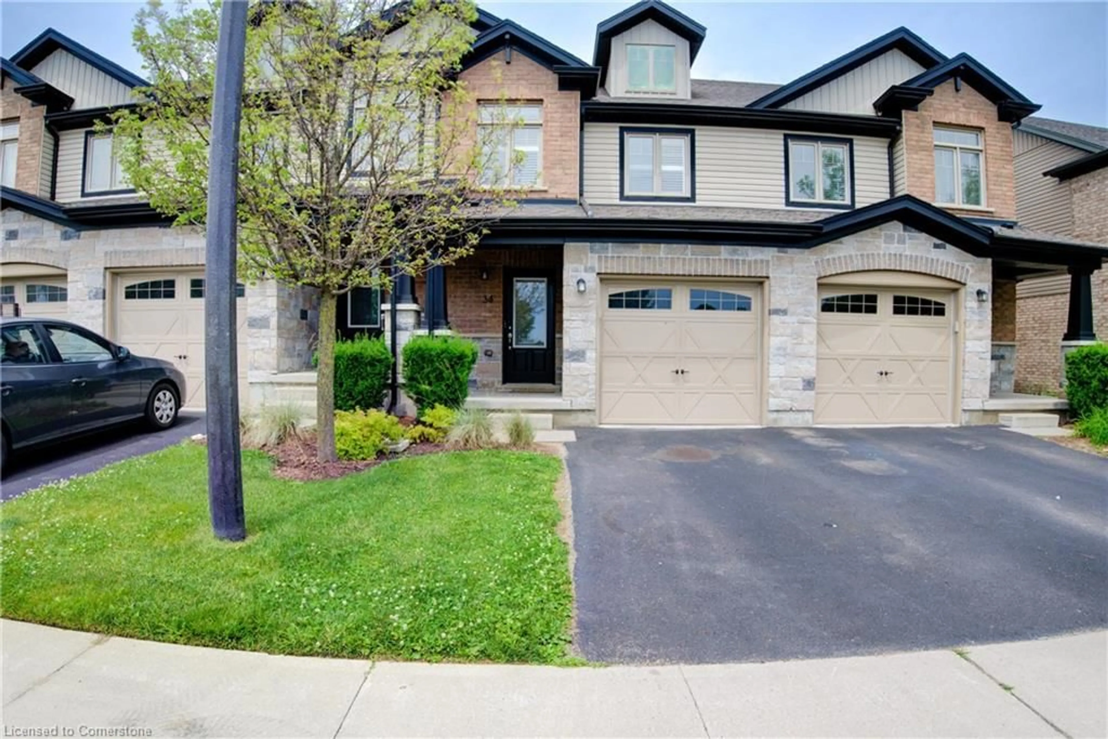 Home with brick exterior material, street for 34 Arlington Cres, Guelph Ontario N1L 0L1