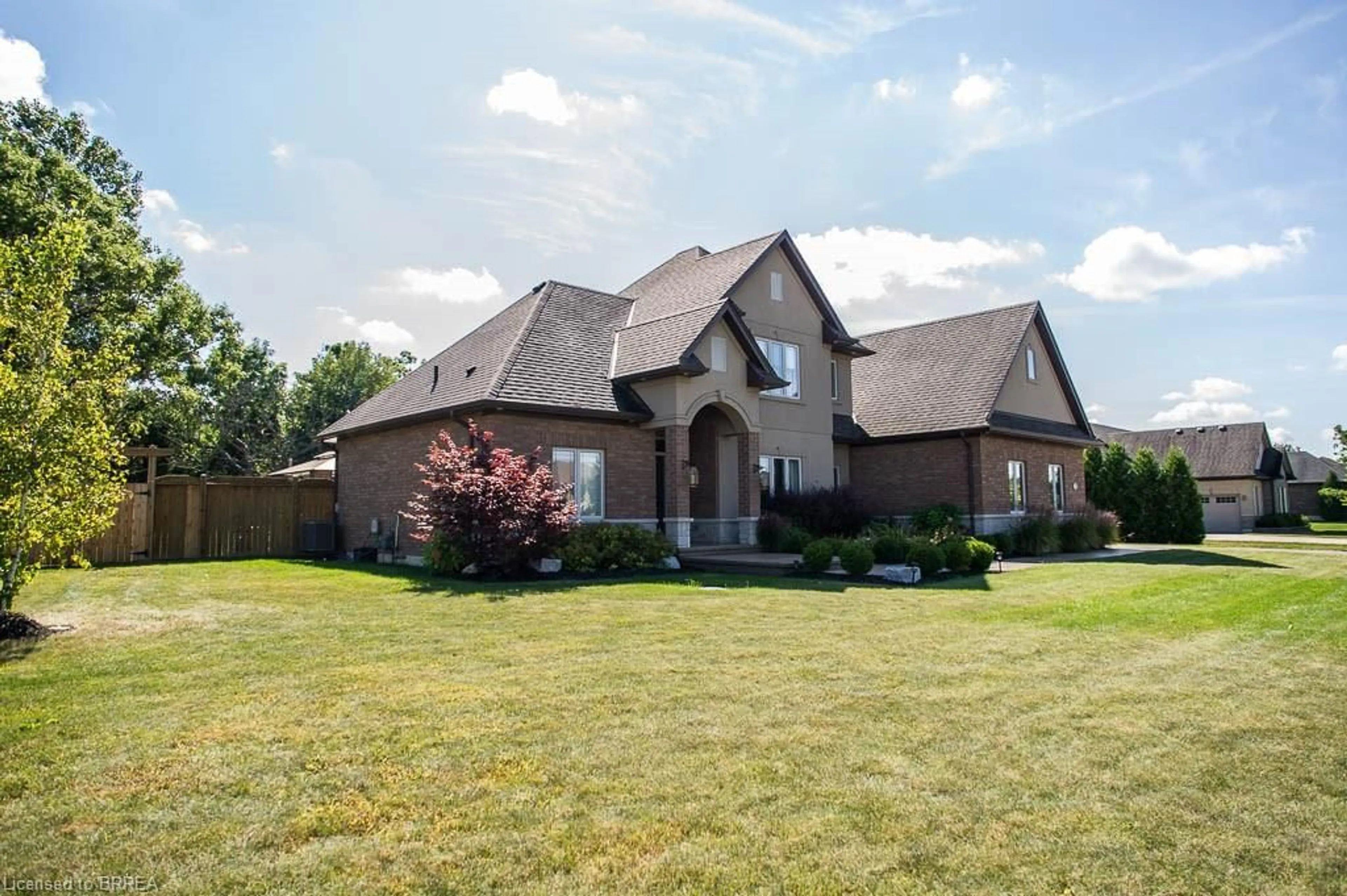 Home with brick exterior material, street for 20 Wingrove Woods, Brantford Ontario N3T 0M2