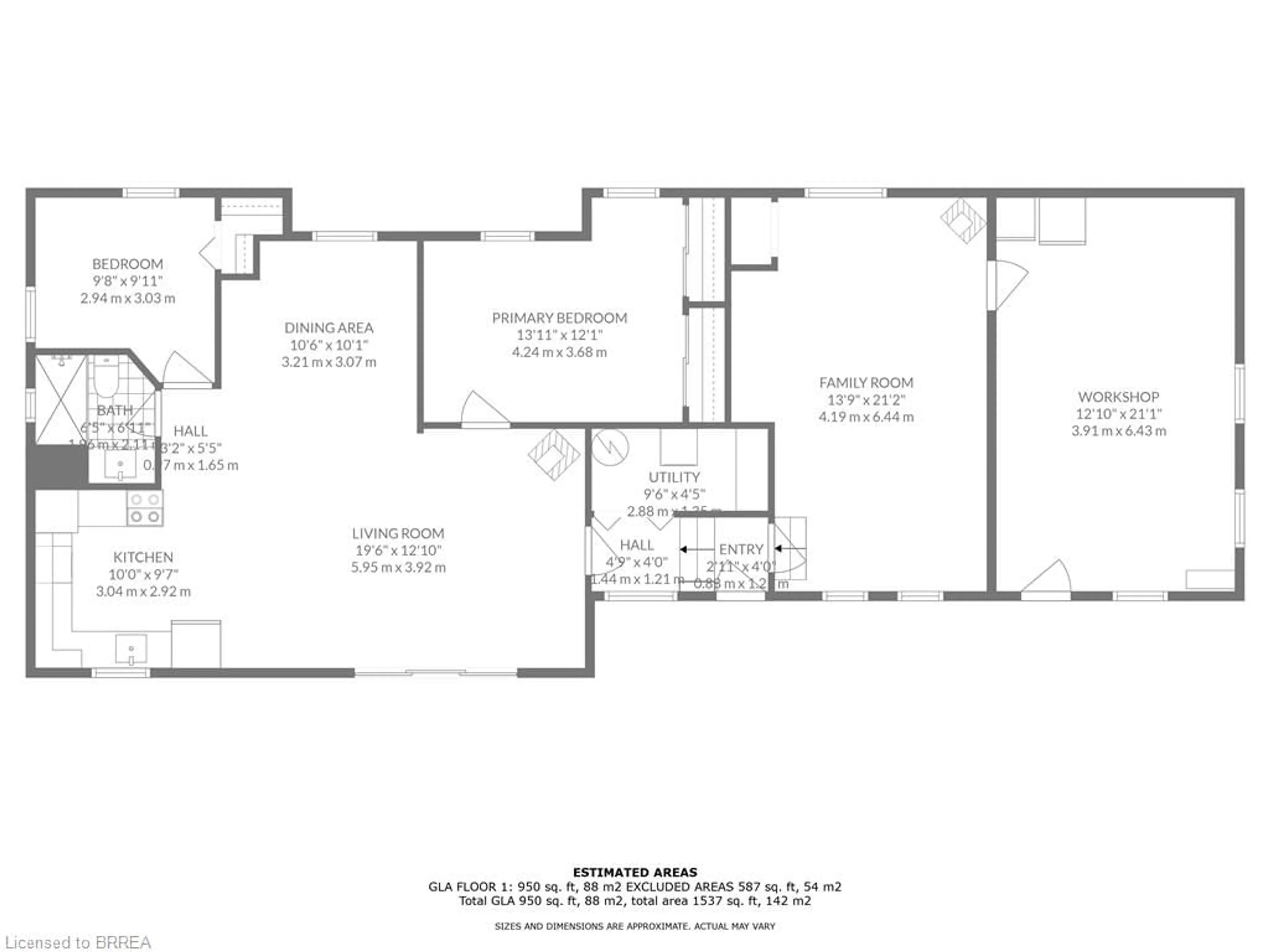 Floor plan for 303 Cedar Dr, Turkey Point Ontario N0E 1T0