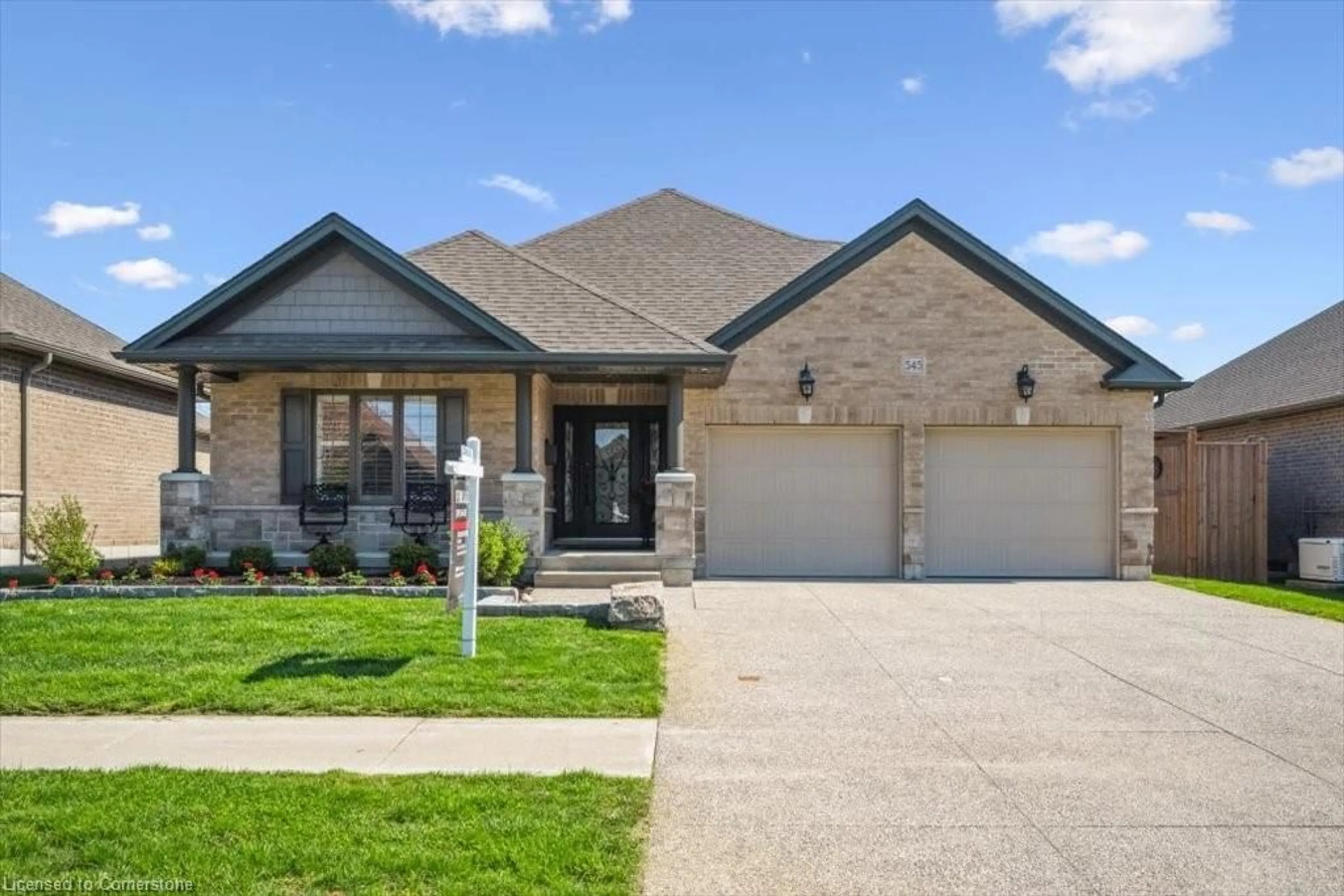 Home with brick exterior material, street for 545 Krotz St, Listowel Ontario N4W 0E4