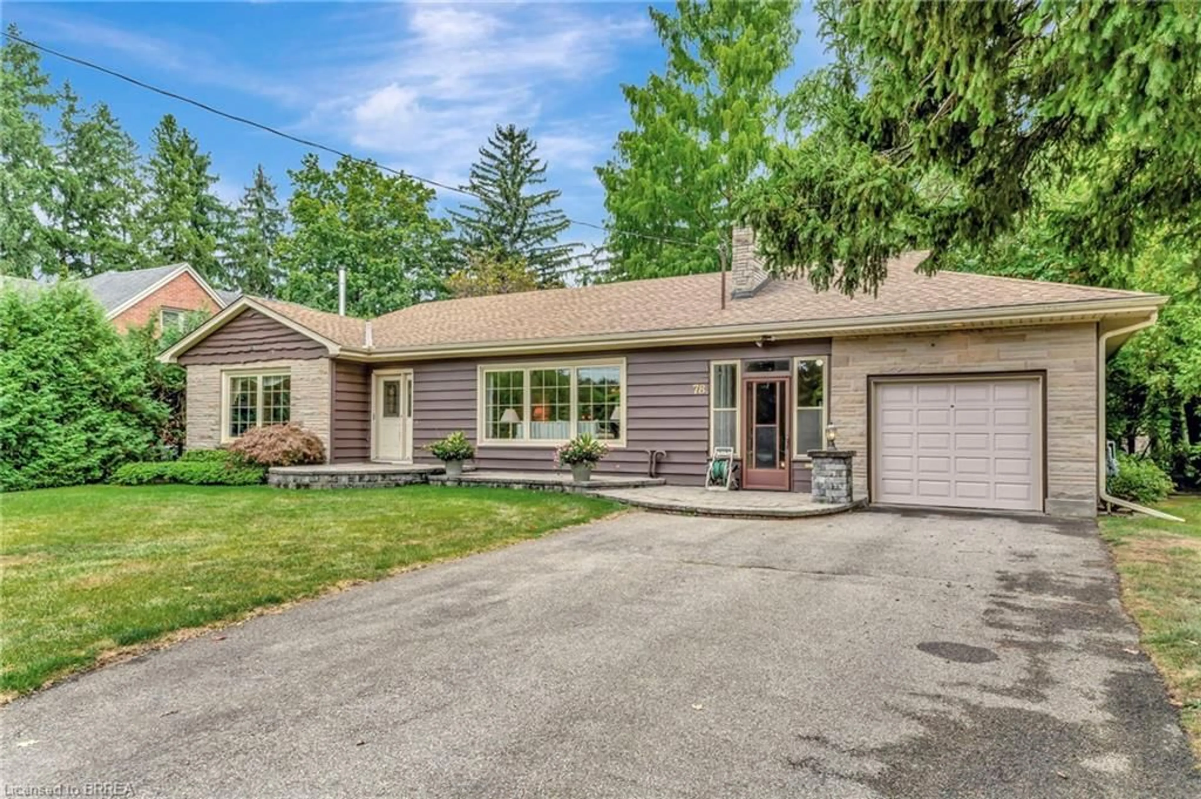Home with vinyl exterior material, street for 78 Ava Rd, Brantford Ontario N3T 5H3