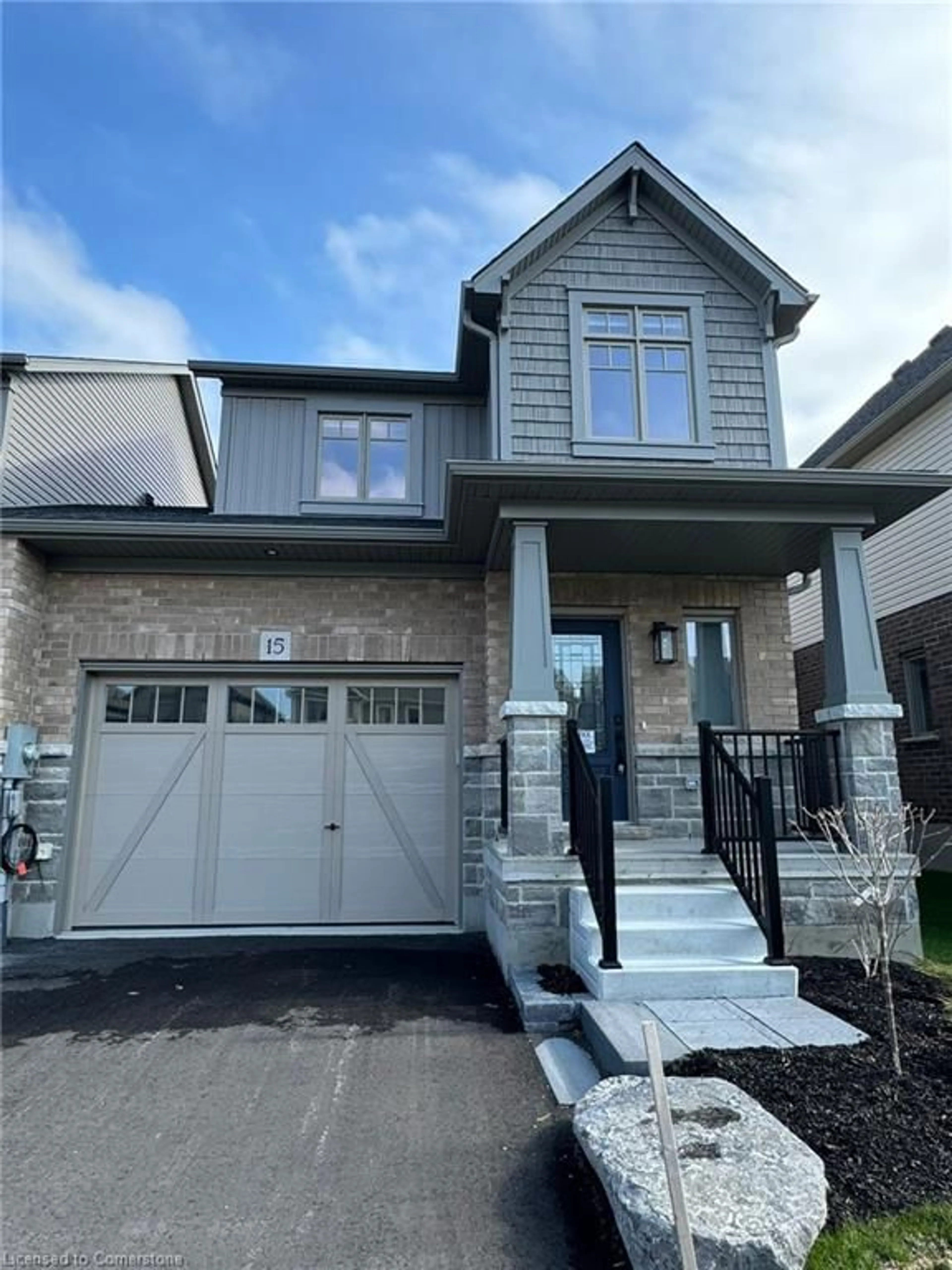 Home with brick exterior material, street for 15 Shipley Ave, Collingwood Ontario L9Y 5M6