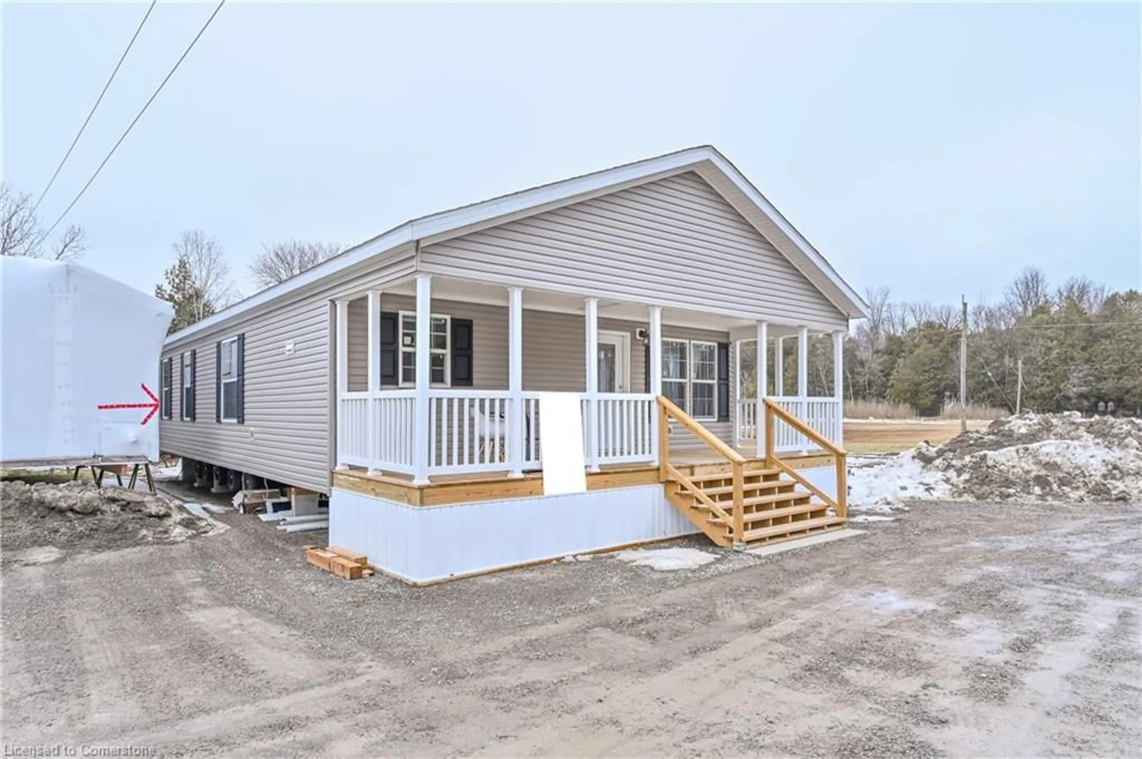 Home with vinyl exterior material, unknown for 1085 Concession 10 Rd #Lot 125/W, Flamborough Ontario L0R 1K0