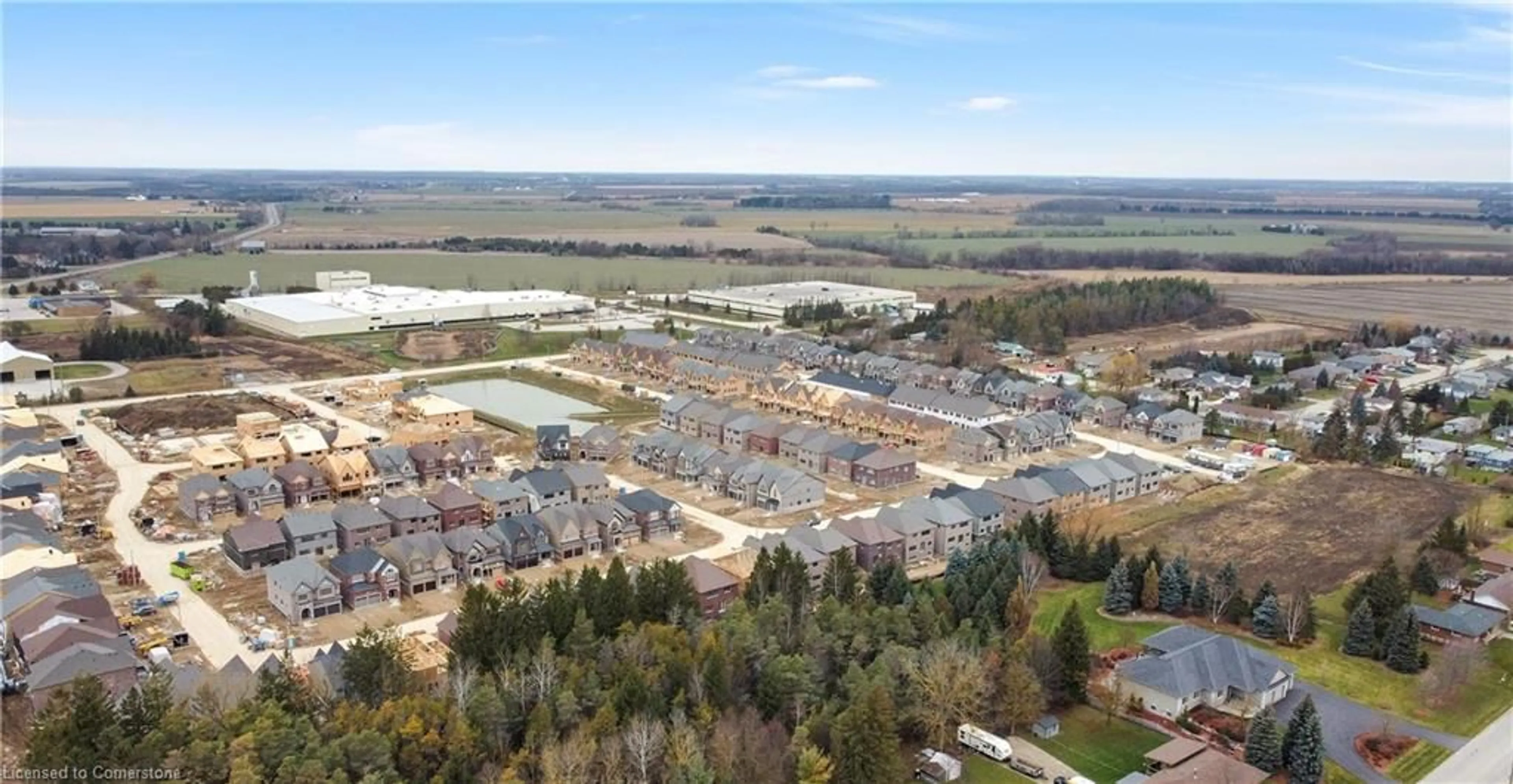 A pic from outside/outdoor area/front of a property/back of a property/a pic from drone, unknown for 125 Dingman St, Arthur Ontario N0G 1A0
