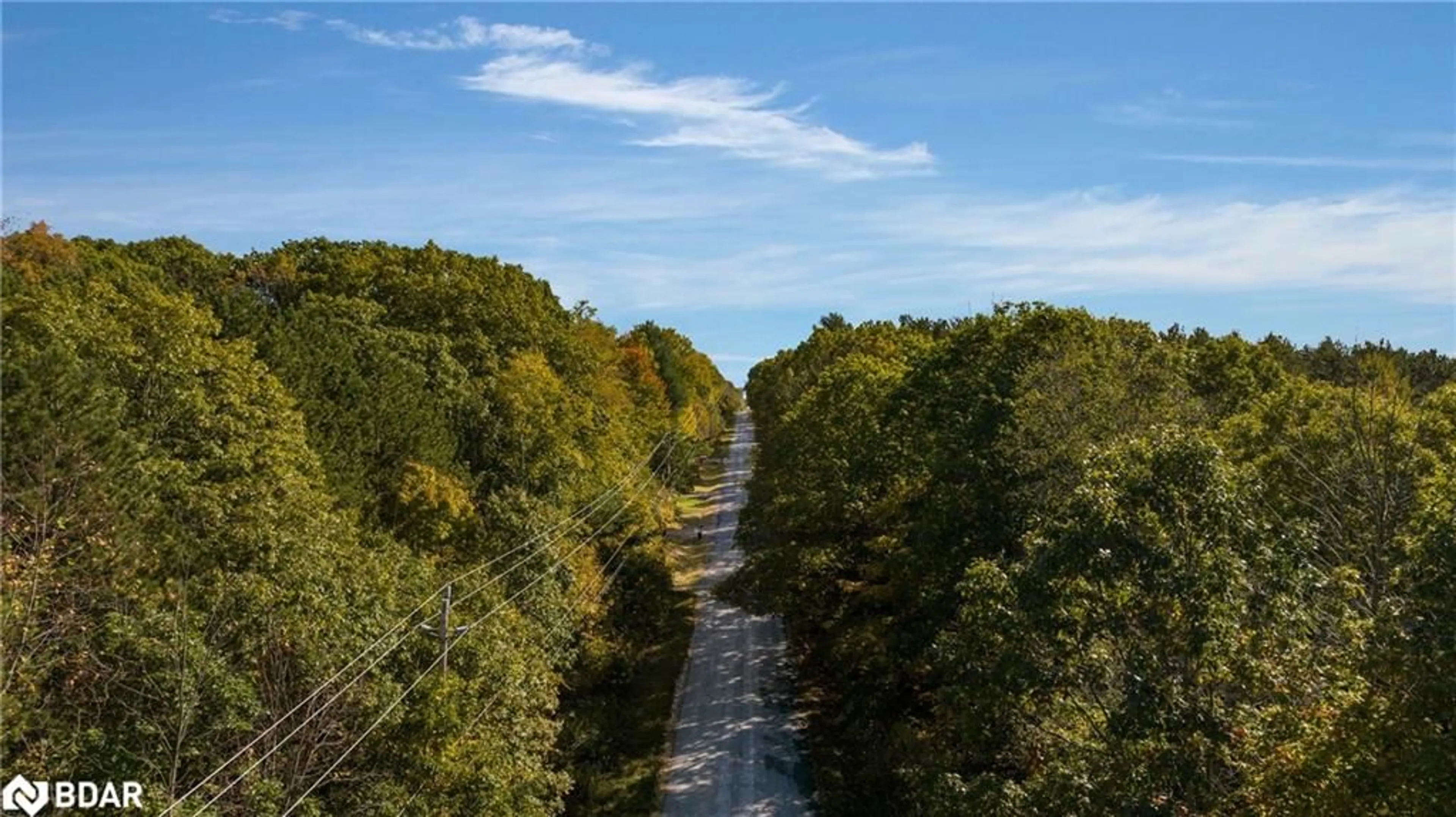 A pic from outside/outdoor area/front of a property/back of a property/a pic from drone, forest/trees view for PT LOT 22 8th Line, Oro-Medonte Ontario L0K 1N0