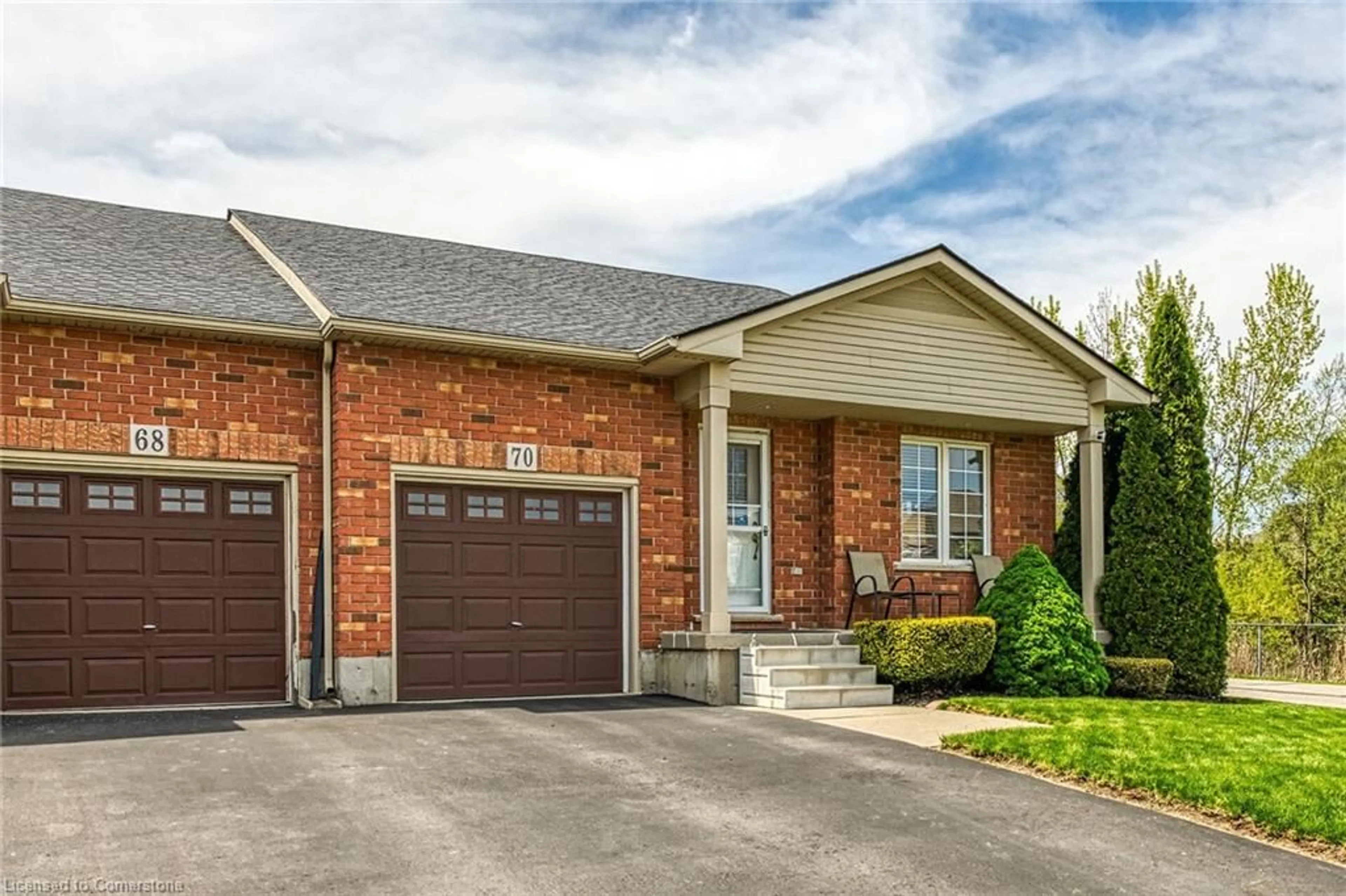 Home with brick exterior material, street for 70 Garden Ave, Brantford Ontario N3S 0A1