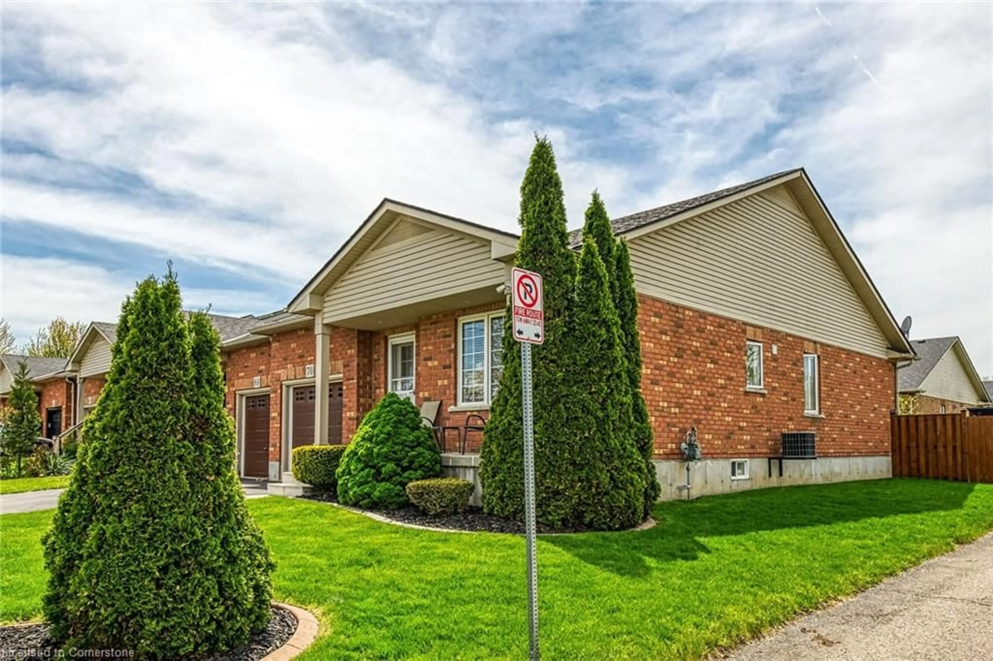 Home with brick exterior material, street for 70 Garden Ave, Brantford Ontario N3S 0A1