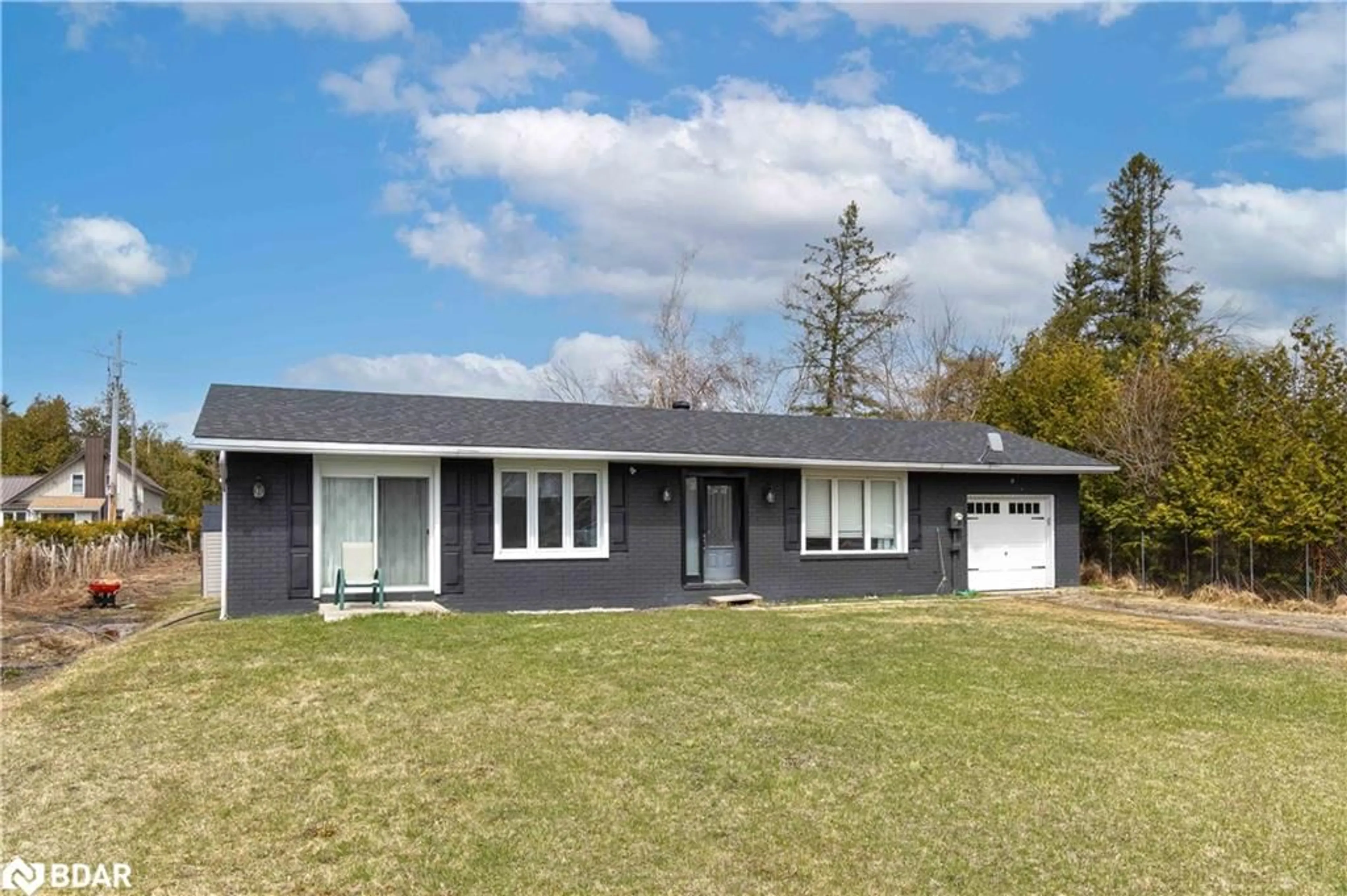Home with vinyl exterior material, street for B1465 Regional Road 15, Brock Ontario L0K 1A0