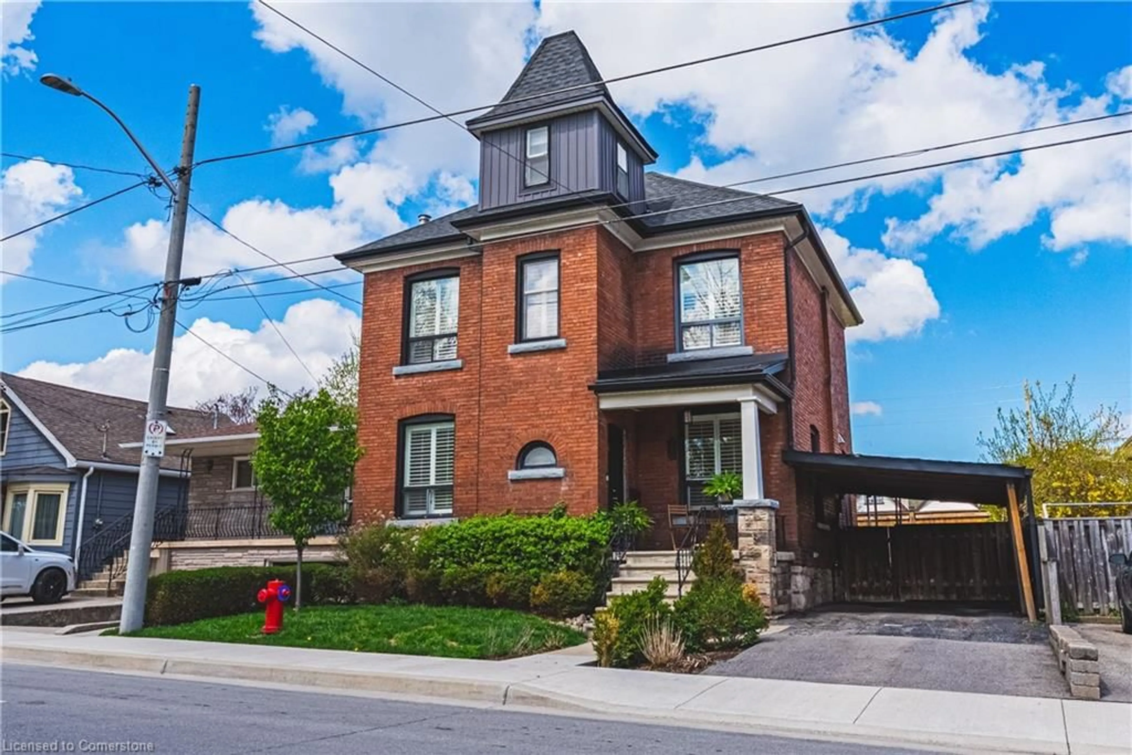 Home with brick exterior material, street for 78 Colbourne St, Hamilton Ontario L8R 2G7