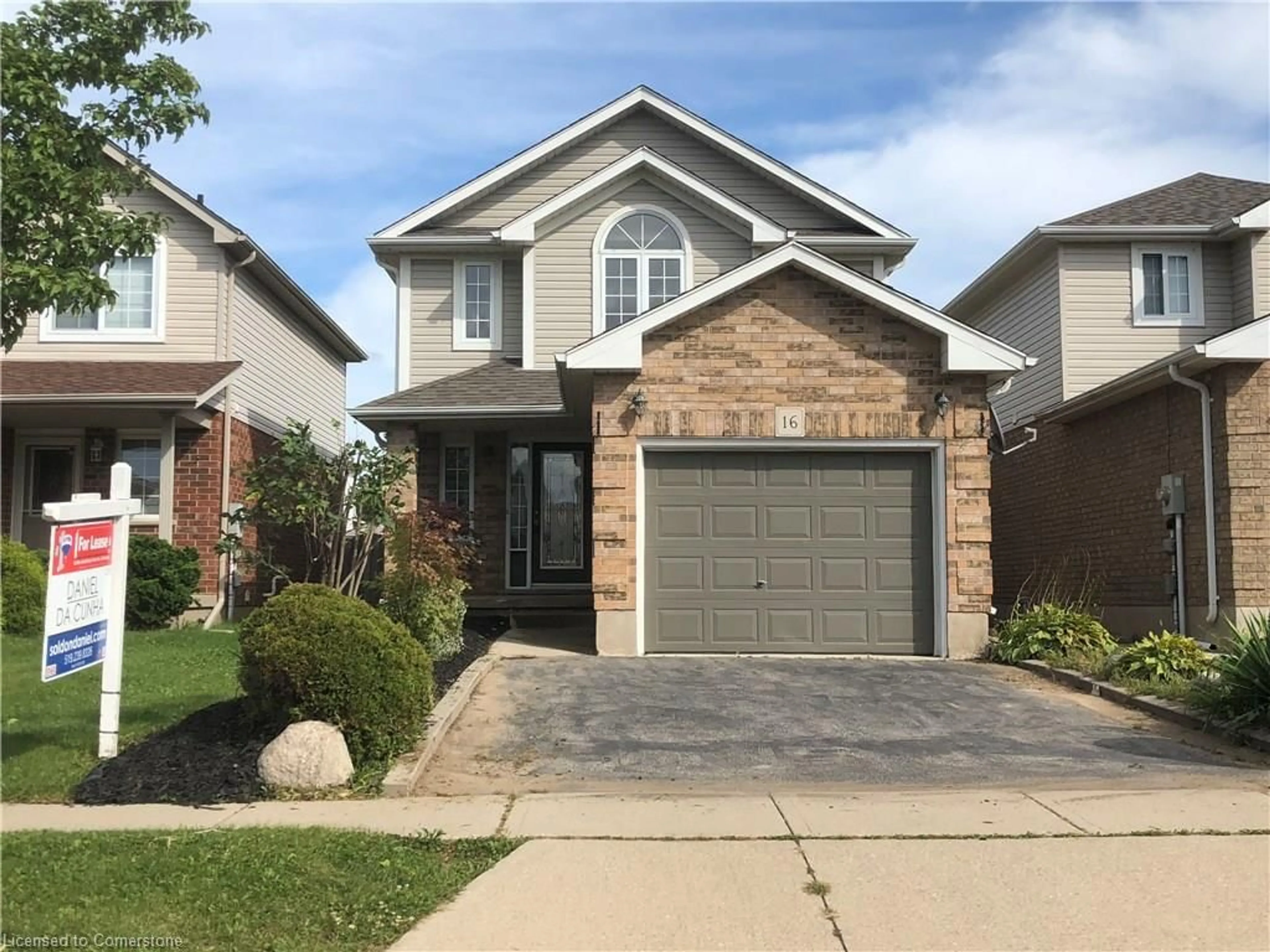 Home with brick exterior material, street for 16 Haskell Rd, Cambridge Ontario N1P 1E3