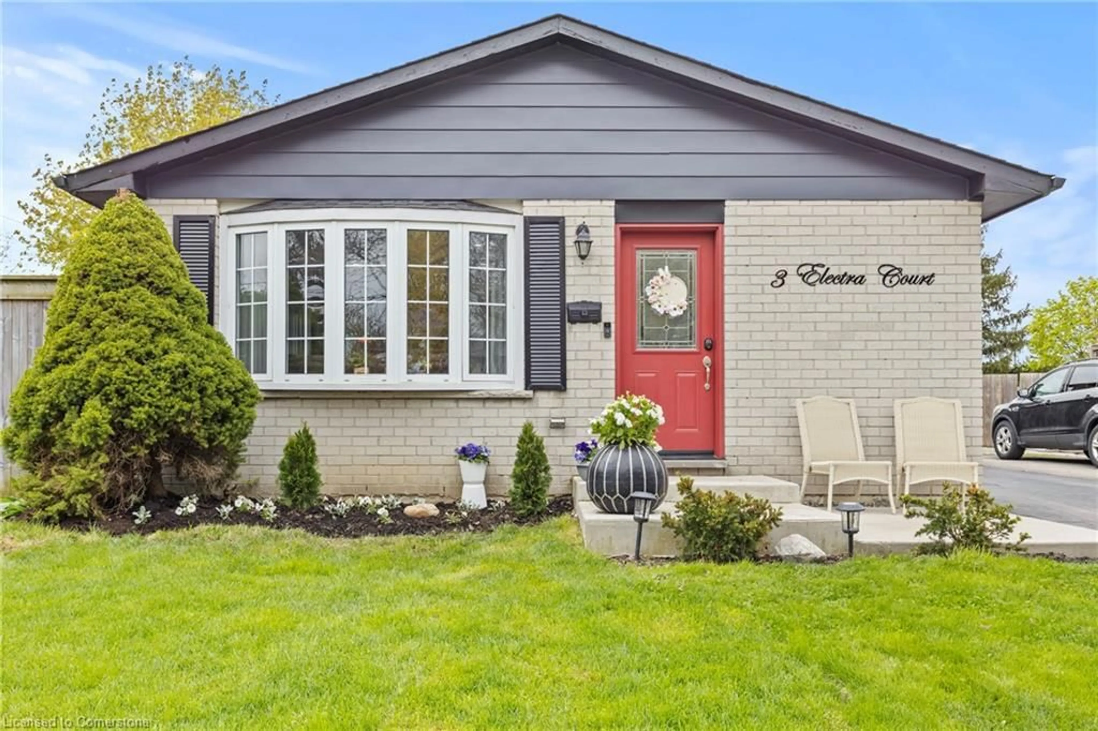 Home with brick exterior material, street for 3 Electra Crt, Stoney Creek Ontario L8J 1H2