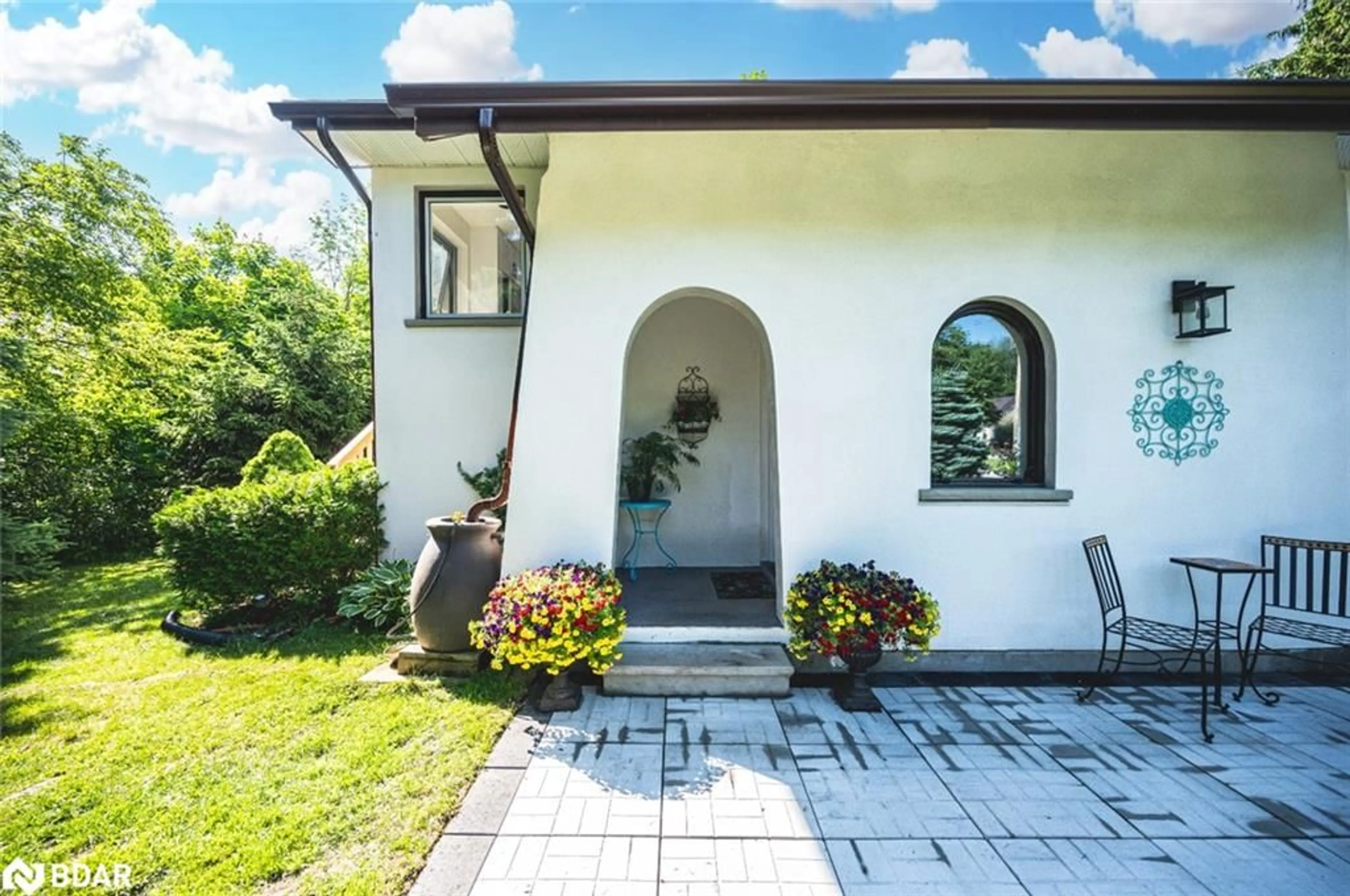 Patio, street for 23 Valleyview Drive, Moonstone Ontario L0K 1N0