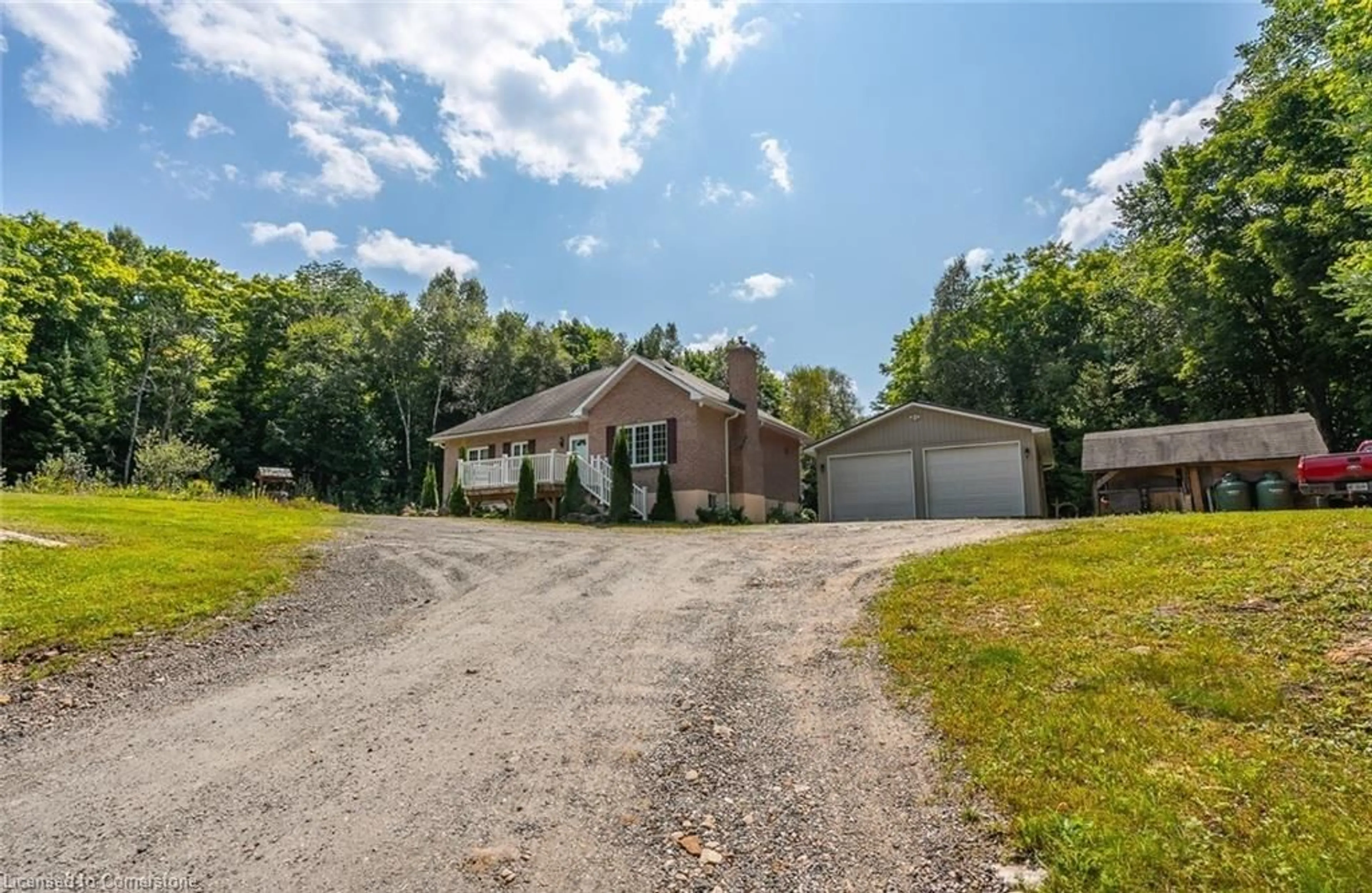 A pic from outside/outdoor area/front of a property/back of a property/a pic from drone, unknown for 17182 Highway 118, Haliburton Ontario K0M 1S0