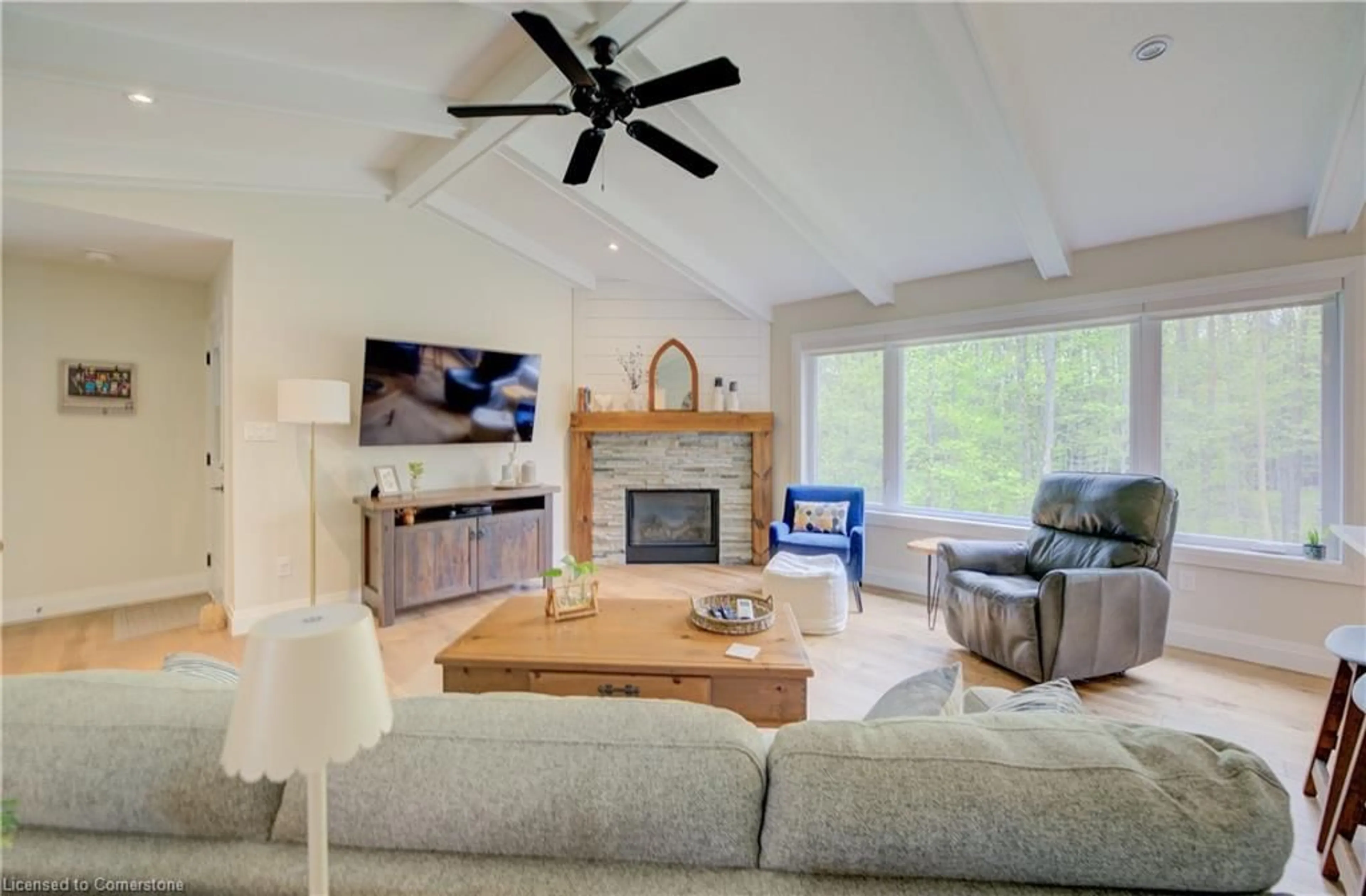 Living room with furniture, unknown for 9590 O'dwyers Rd, Mount Forest Ontario N0G 1Z0
