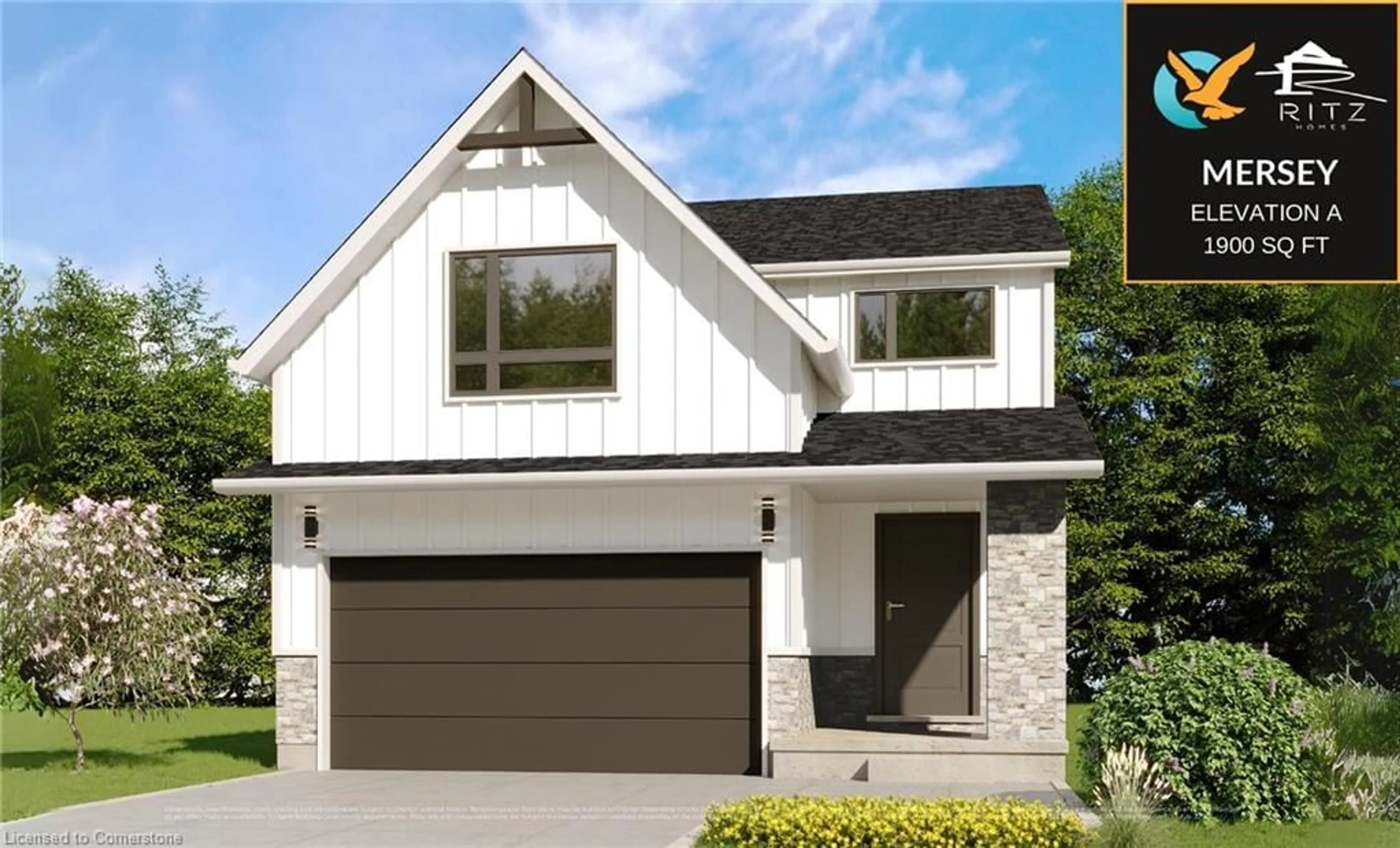 Home with vinyl exterior material, street for LT 8 Wesley Blvd, Cambridge Ontario N1T 0C6