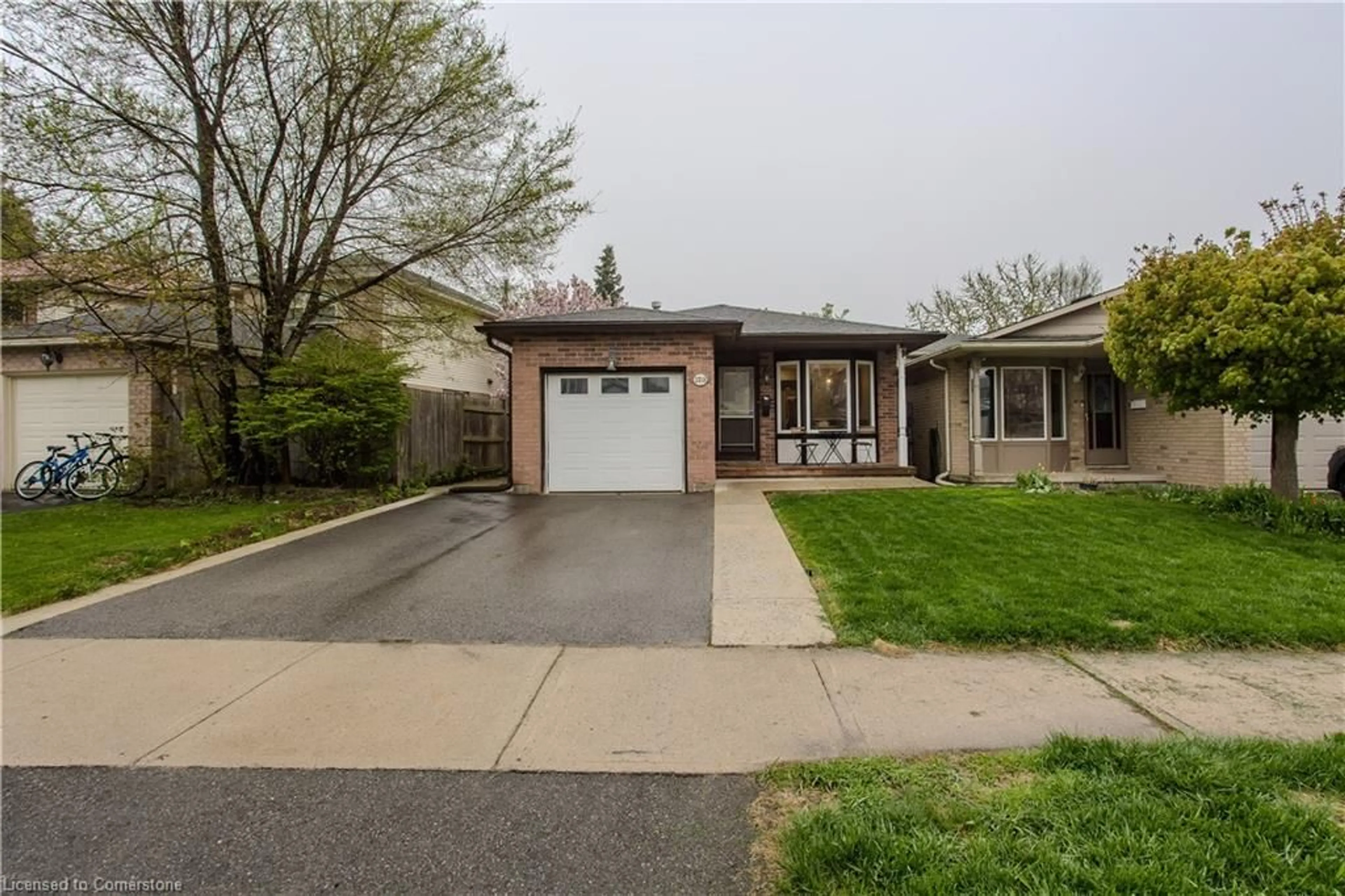 Home with brick exterior material, street for 2218 Leominster Dr, Burlington Ontario L7P 3X1