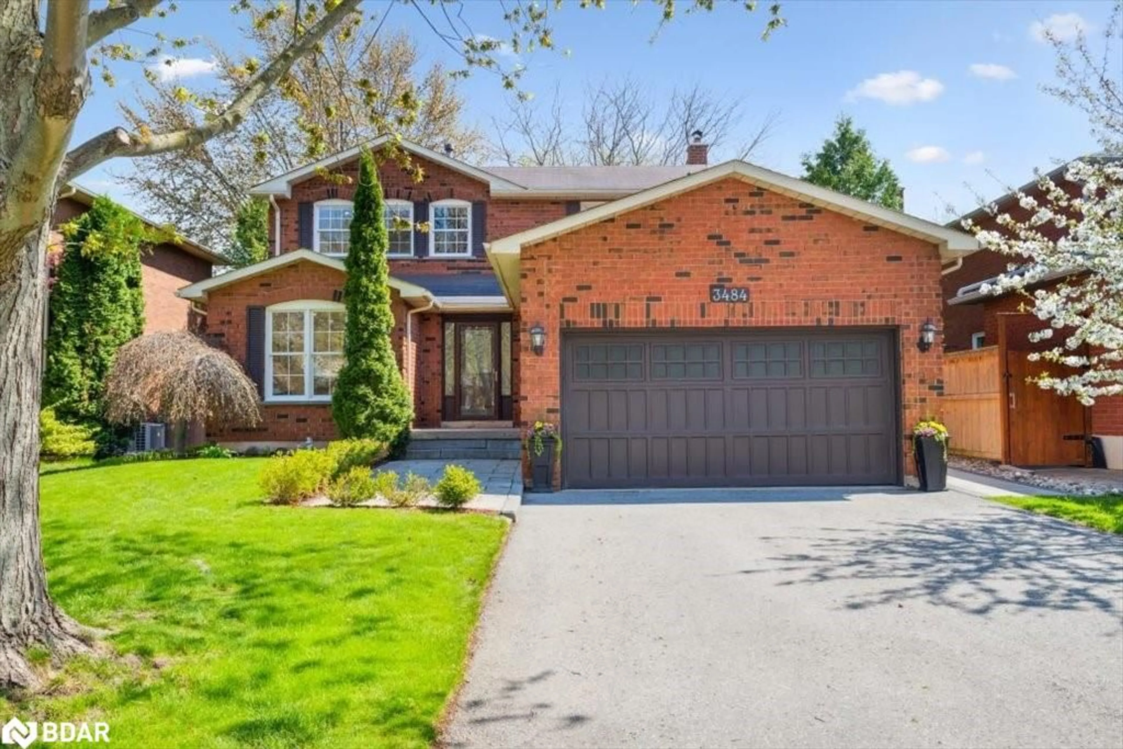 Home with brick exterior material, street for 3484 Wilmot Cres, Oakville Ontario L6L 6E1