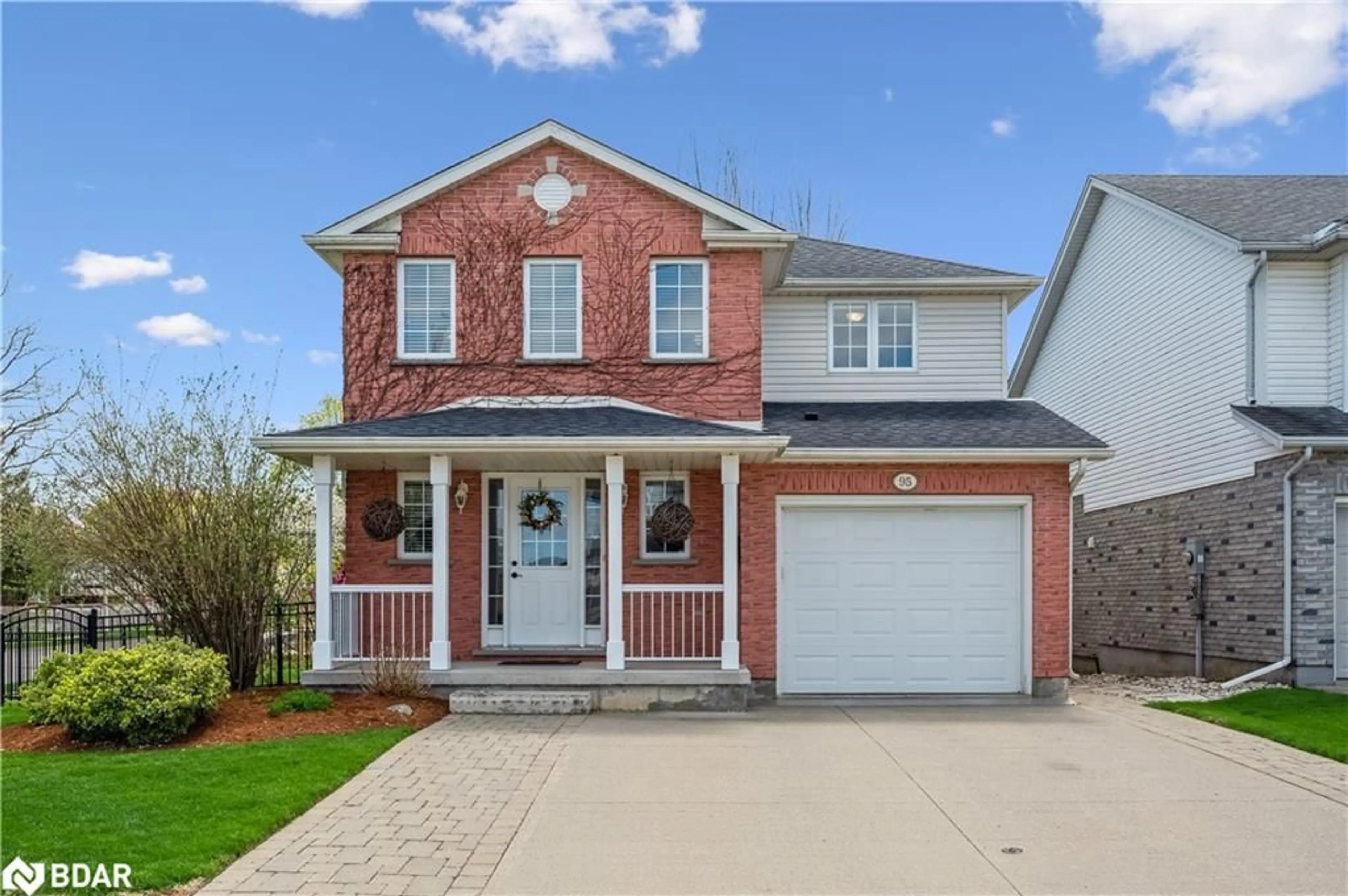 Home with brick exterior material, street for 95 Brookmead St, Elmira Ontario N3B 3L9