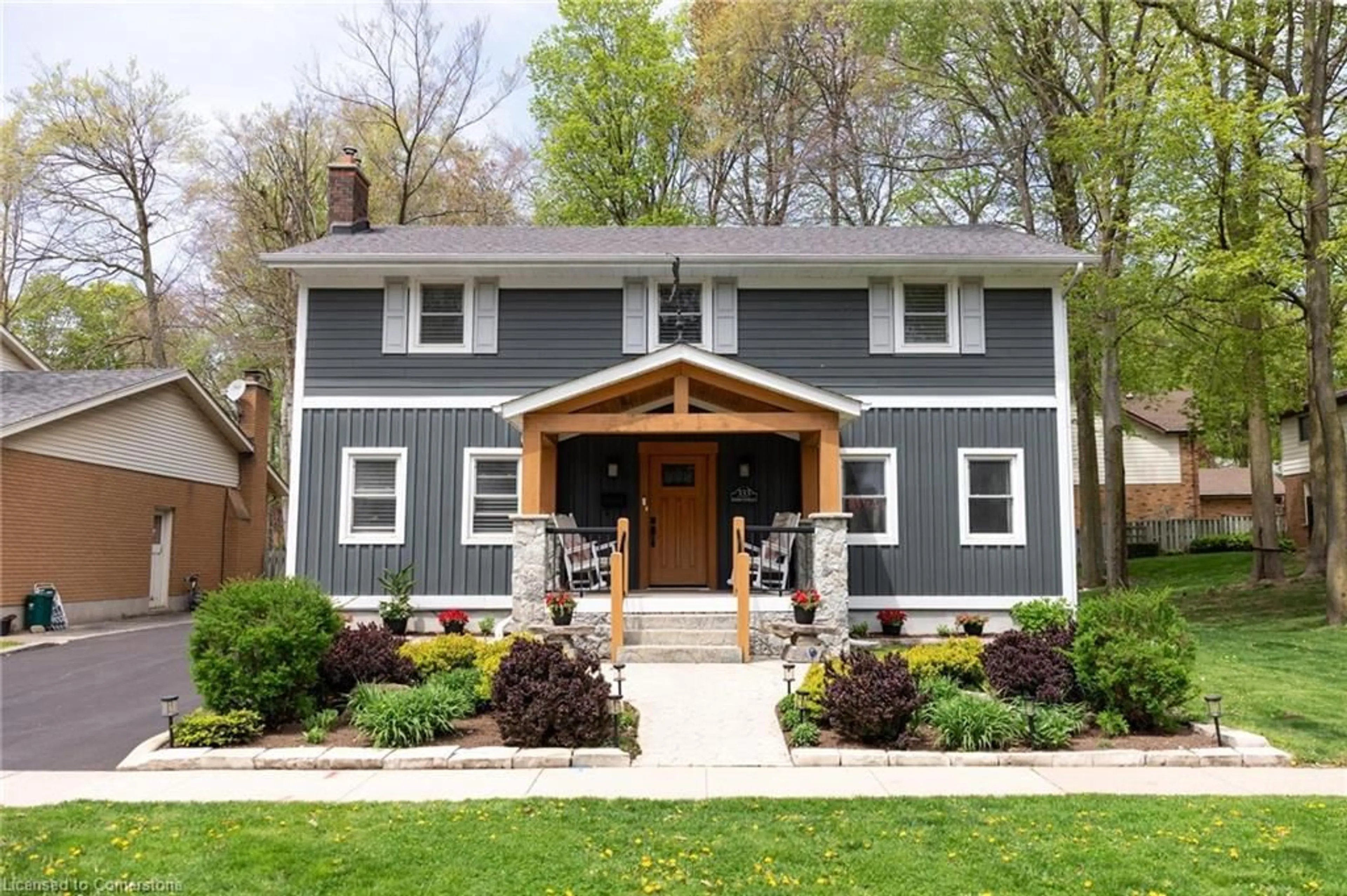 Home with vinyl exterior material, street for 333 Kribs St, Cambridge Ontario N3C 3J1