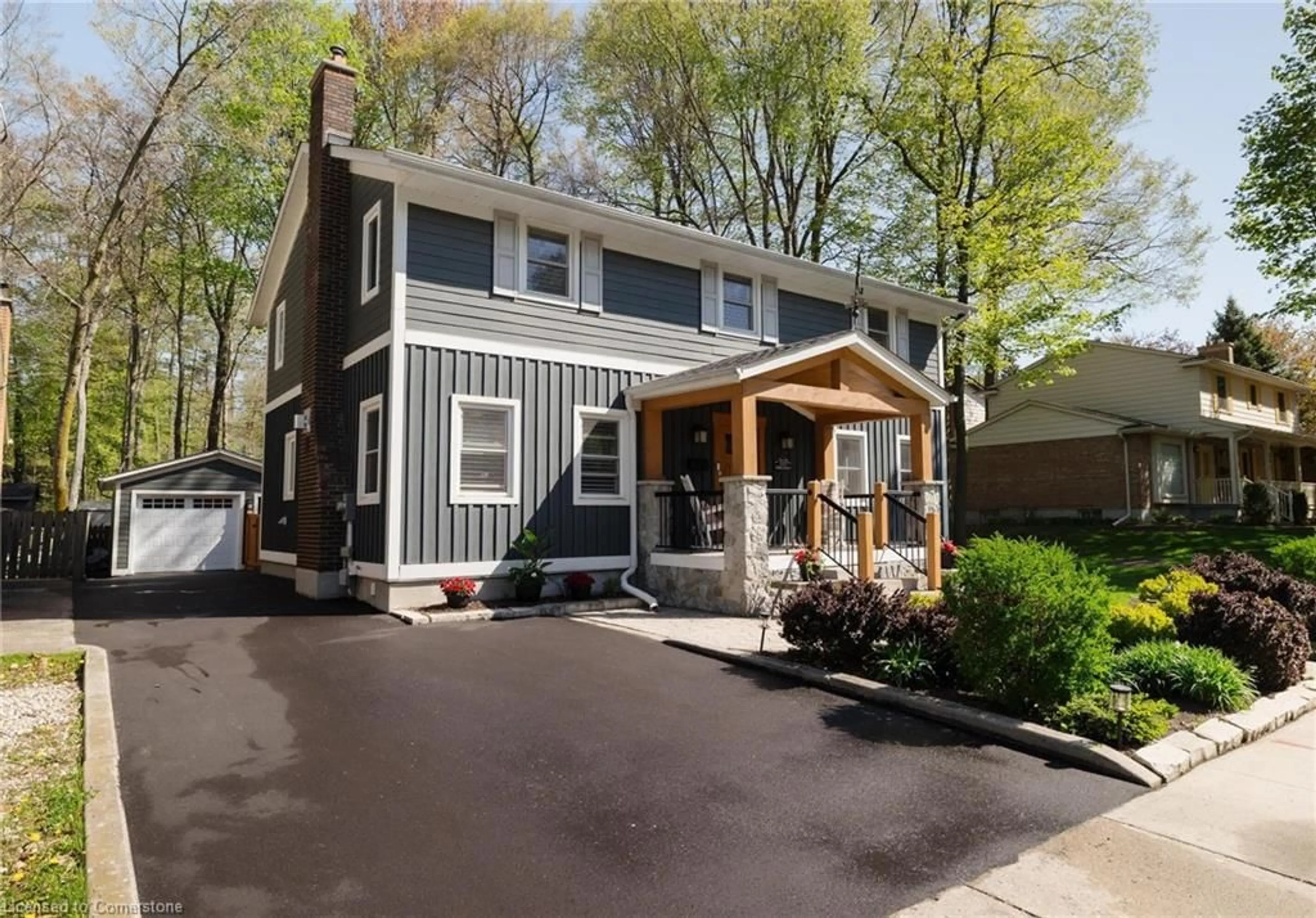 Home with vinyl exterior material, street for 333 Kribs St, Cambridge Ontario N3C 3J1