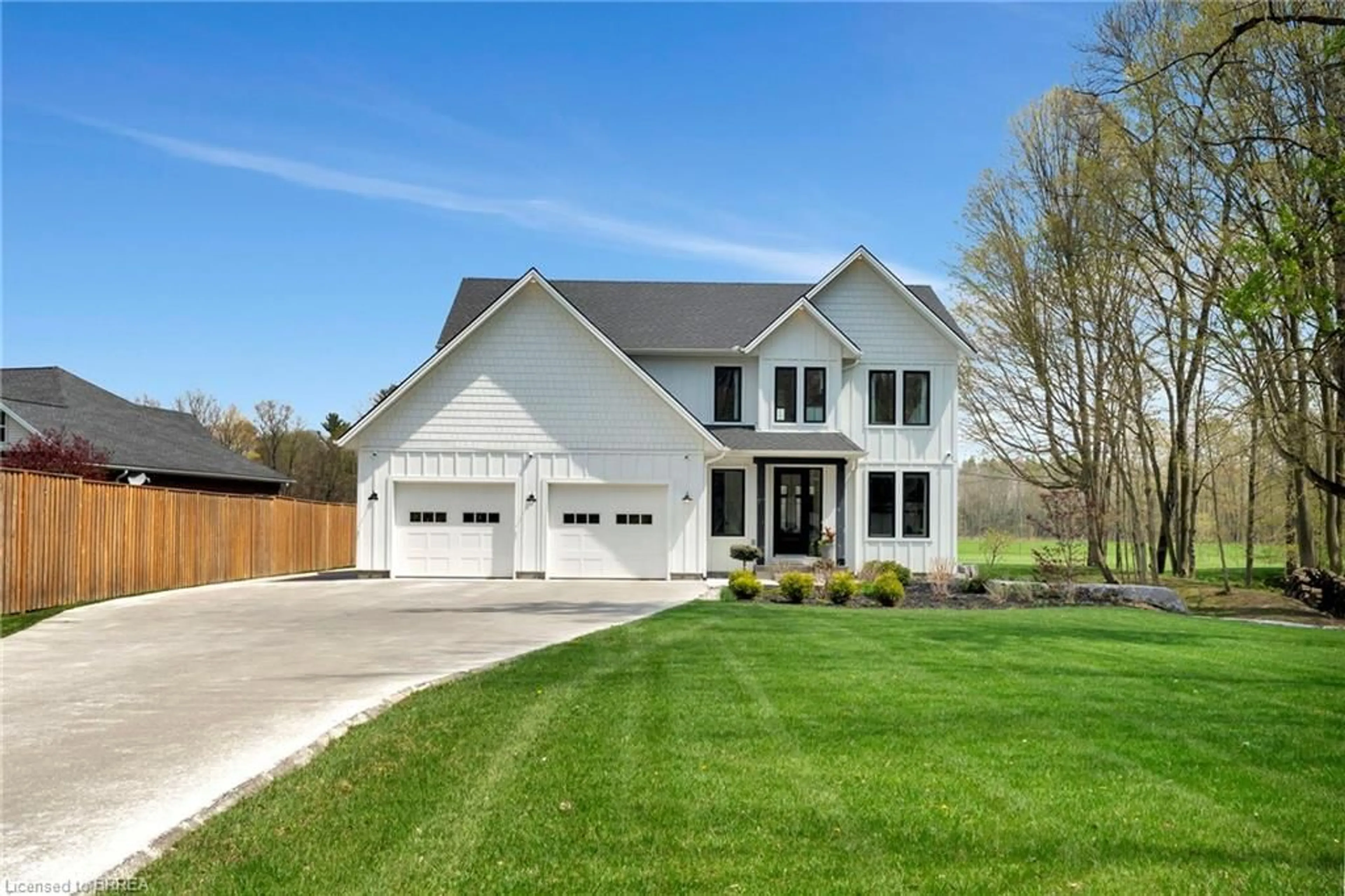 Home with vinyl exterior material, street for 12200 Plank Rd, Eden Ontario N0J 1H0