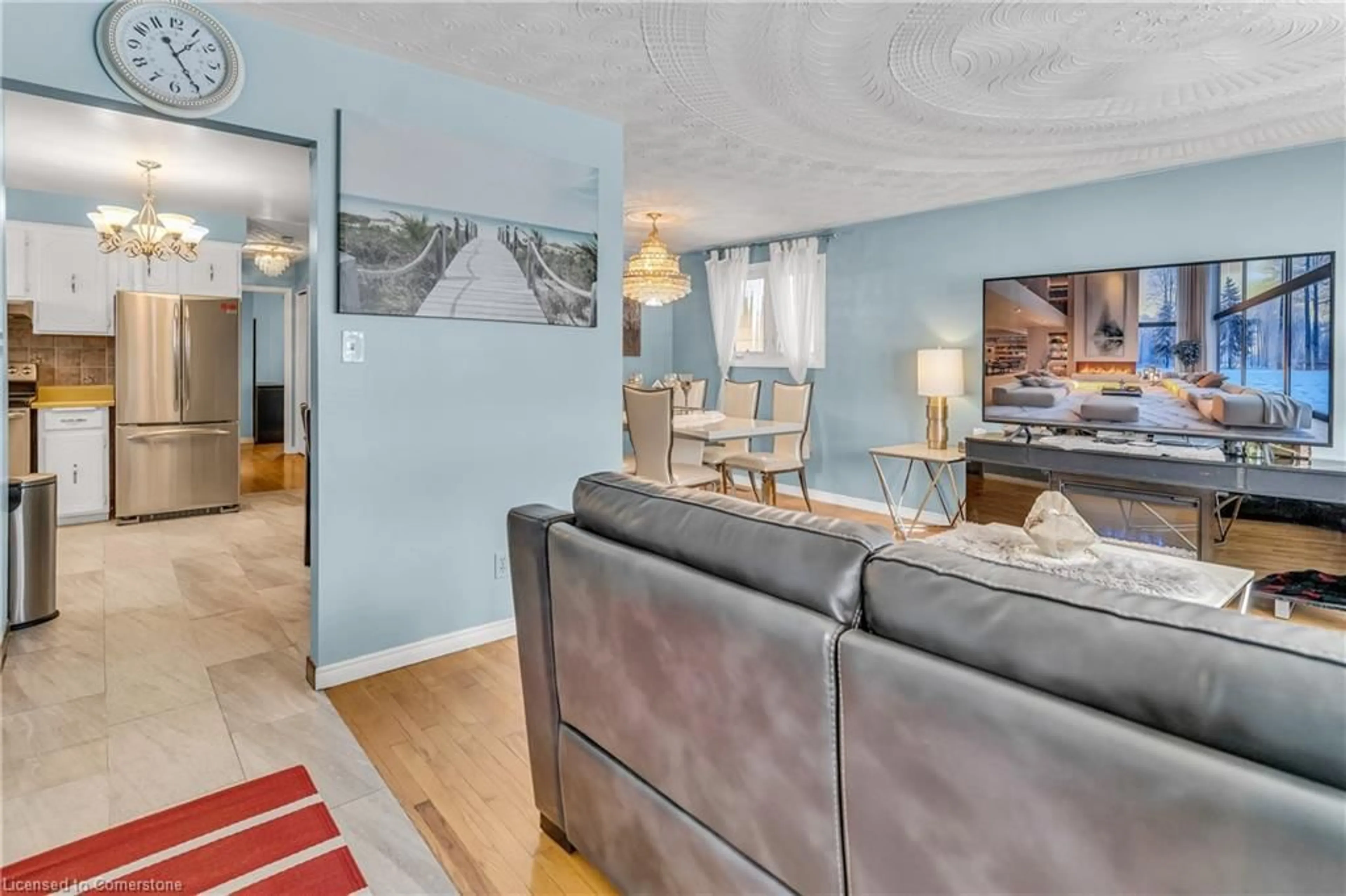 Living room with furniture, unknown for 110 Century Hill Dr, Kitchener Ontario N2E 2H8