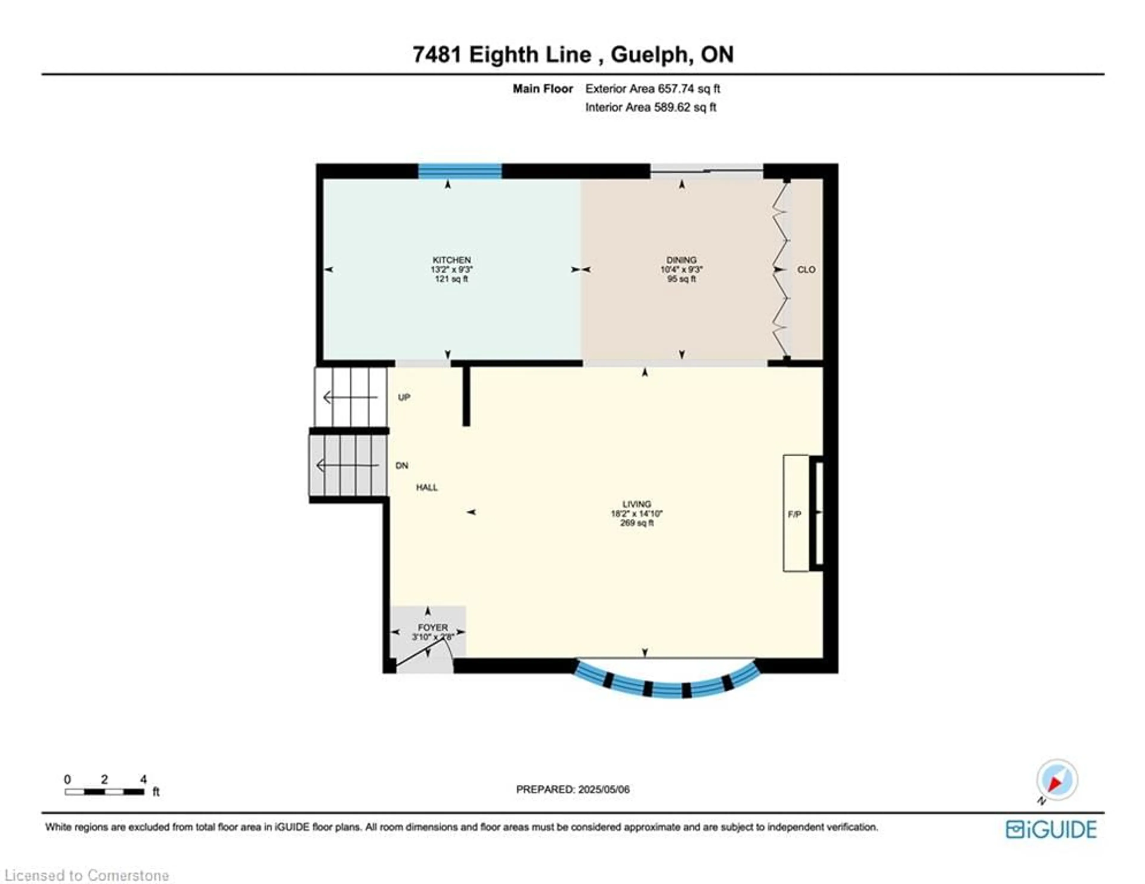 Floor plan for 7481 Eighth Line, Guelph Ontario N1H 6J2