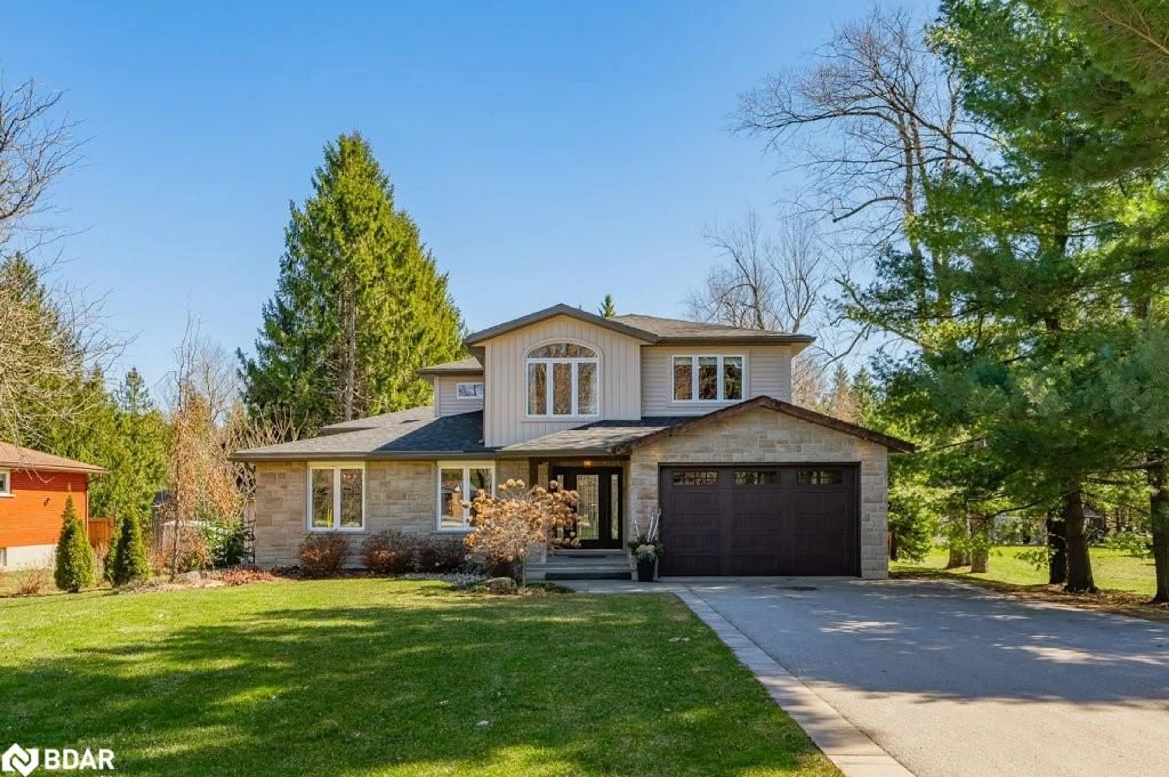 Home with brick exterior material, street for 45 Sideroad 18 Rd, Centre Wellington Ontario N1M 2W3