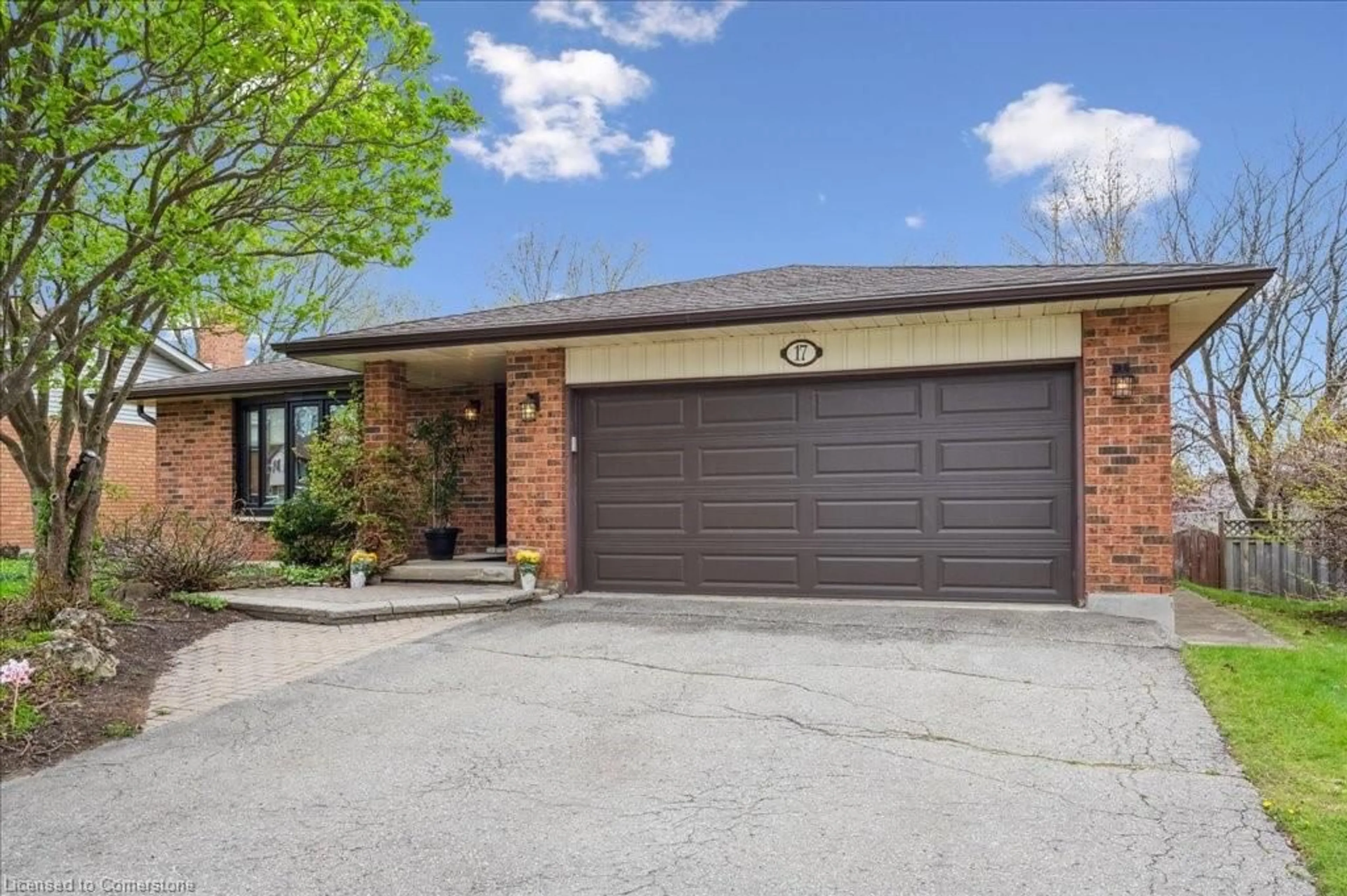 Home with brick exterior material, street for 17 Brazolot Dr, Guelph Ontario N1G 4M1