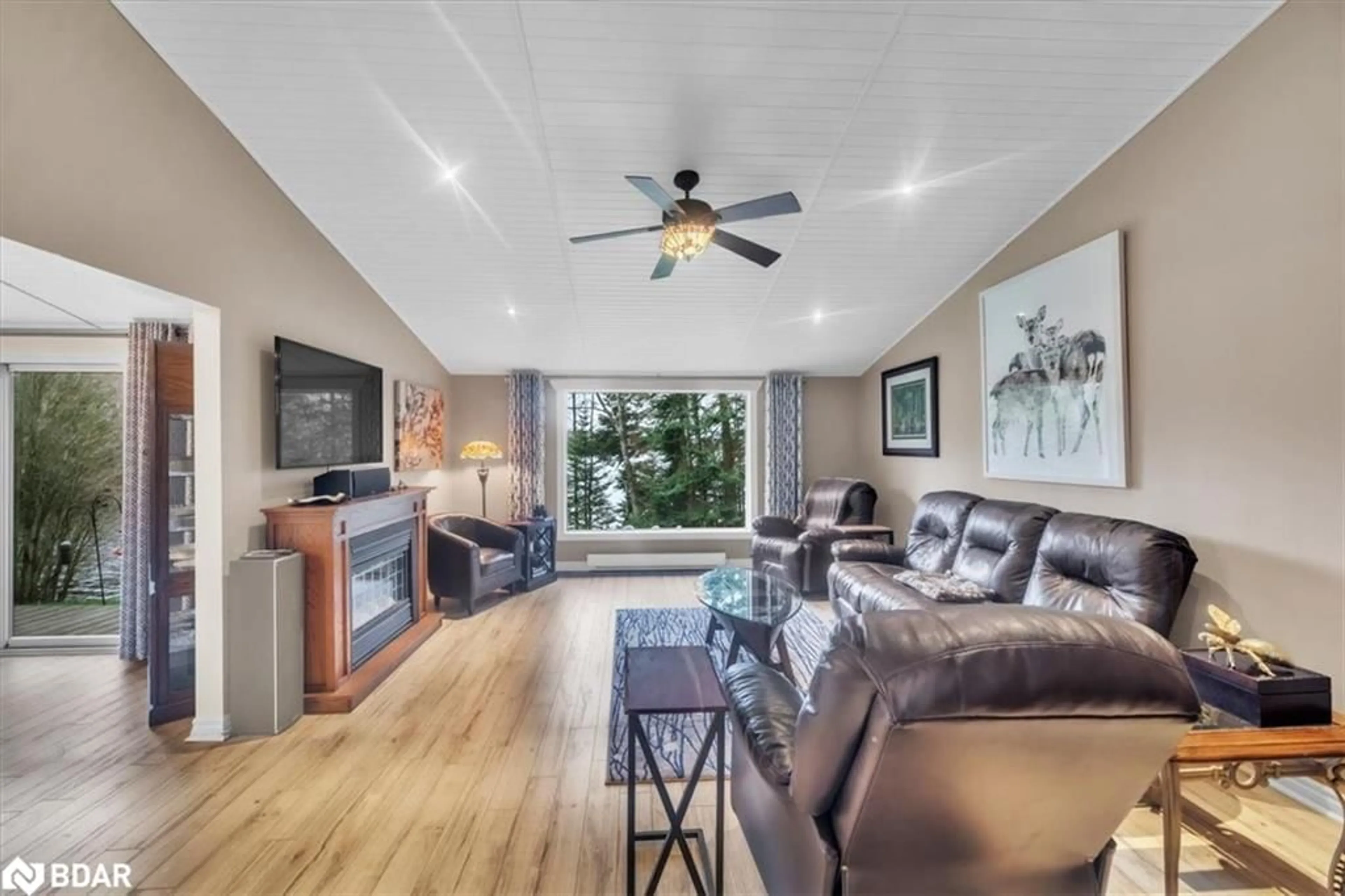 Living room with furniture, unknown for 1017 Rays Lane, Minden Ontario K0M 2K0