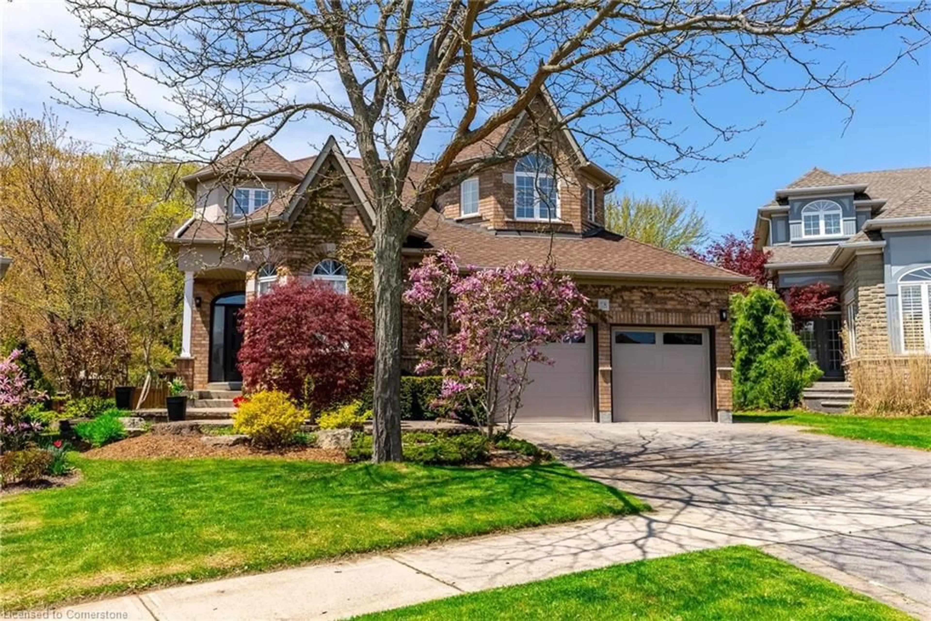 Home with brick exterior material, street for 58 Anderson Crt, Ancaster Ontario L9G 4Z7