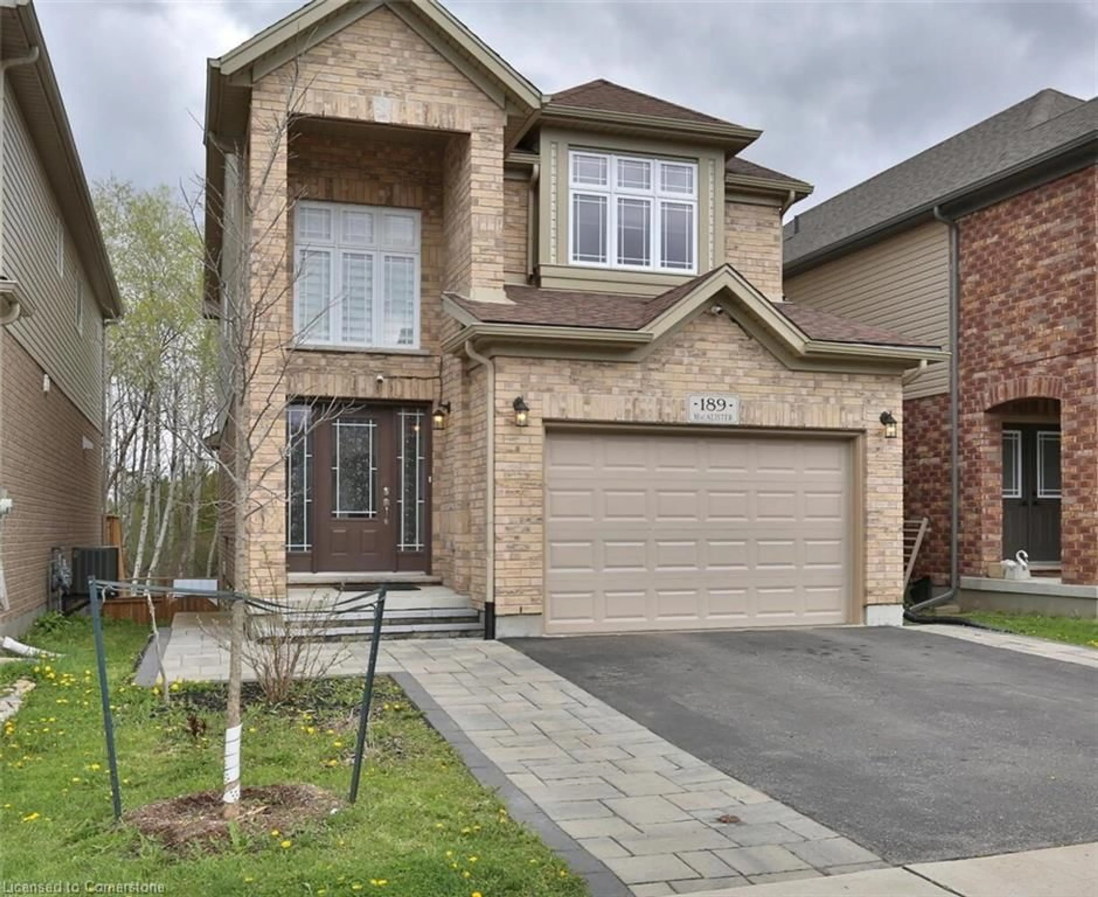 Home with brick exterior material, street for 189 Macalister Blvd, Guelph Ontario N1G 0G7