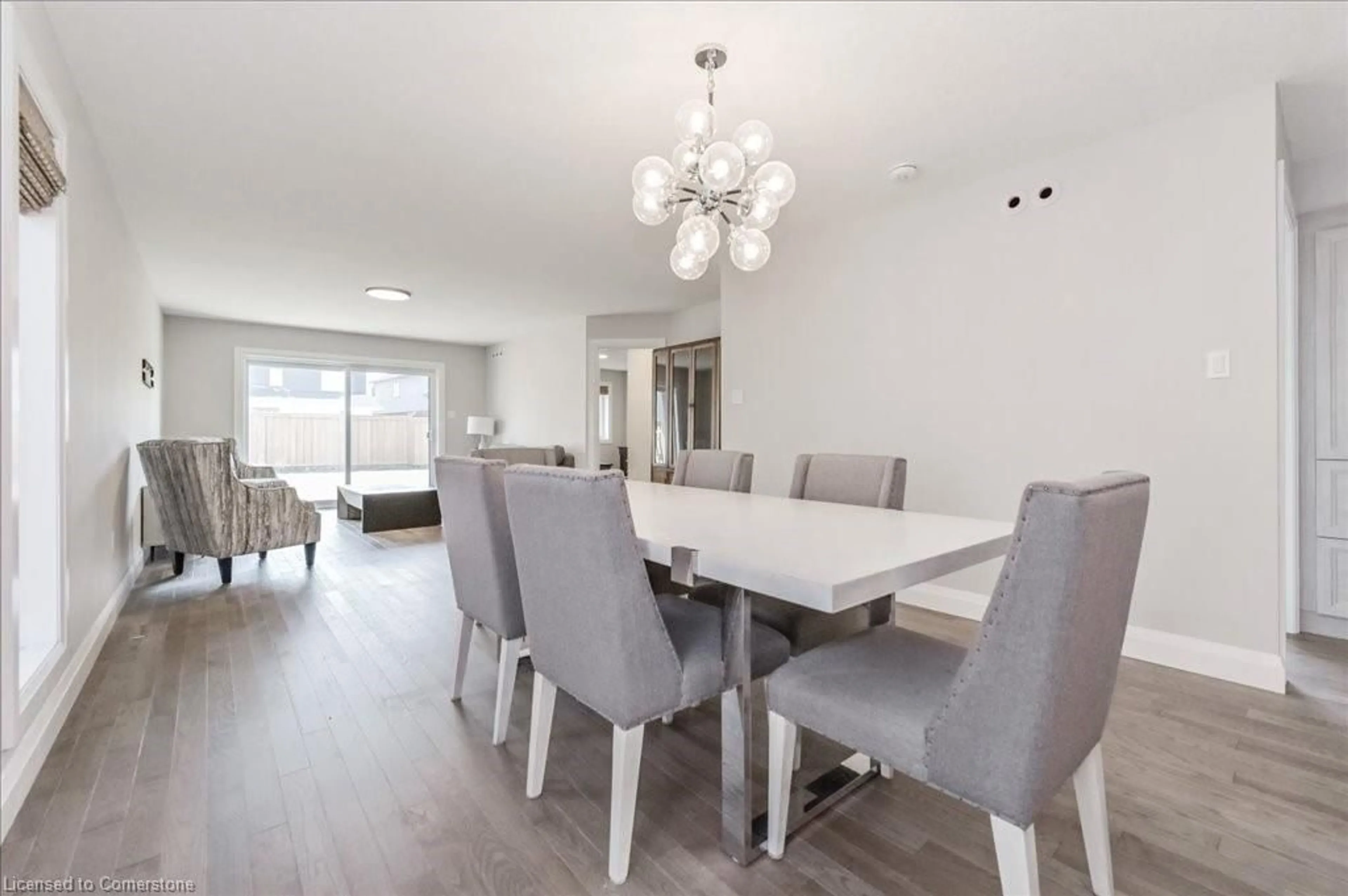 Dining room, wood/laminate floor for 59 York St, Elora Ontario N0B 1S0