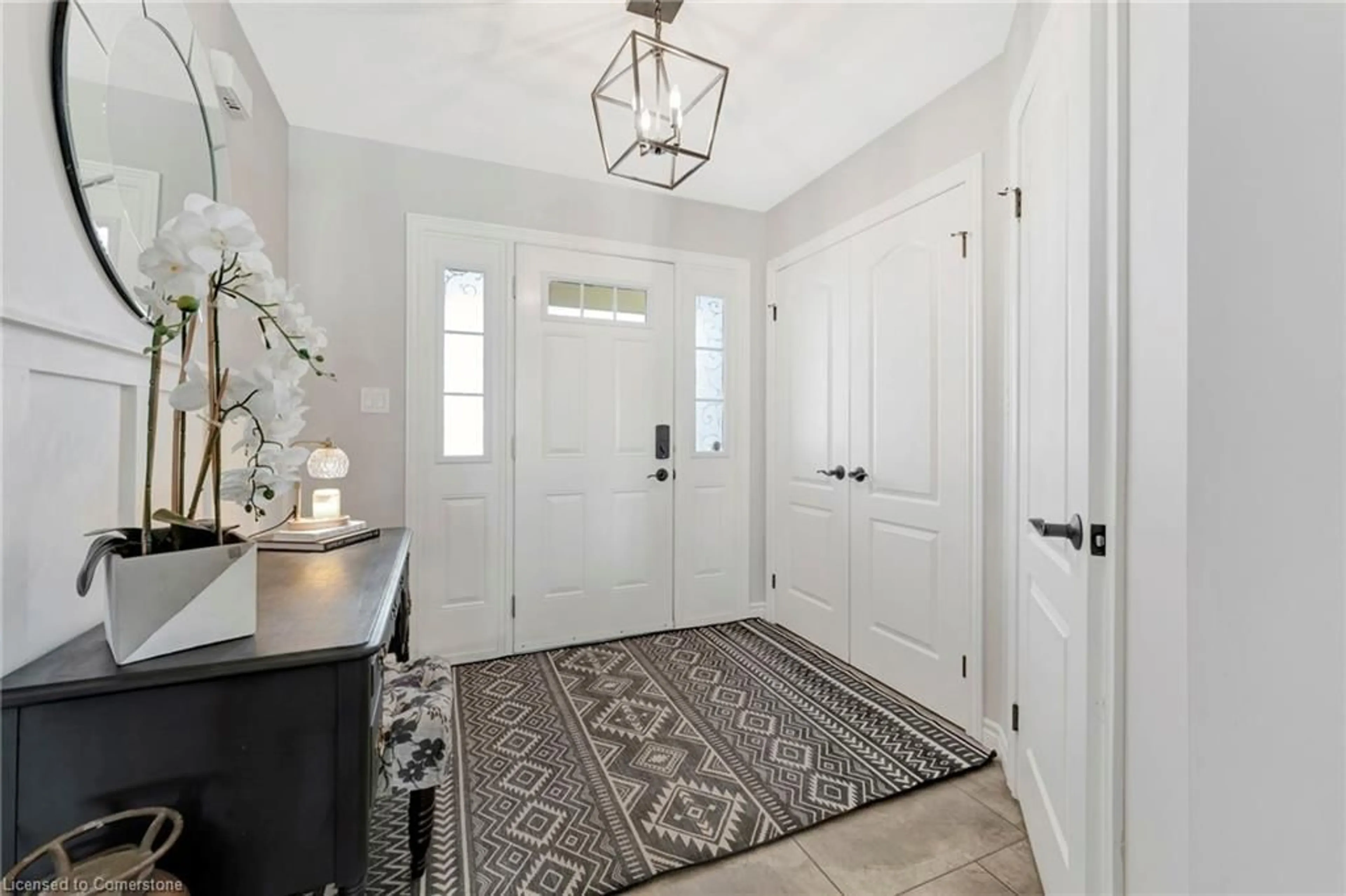 Indoor entryway for 128 Robert Simone Way, Ayr Ontario N0B 1E0