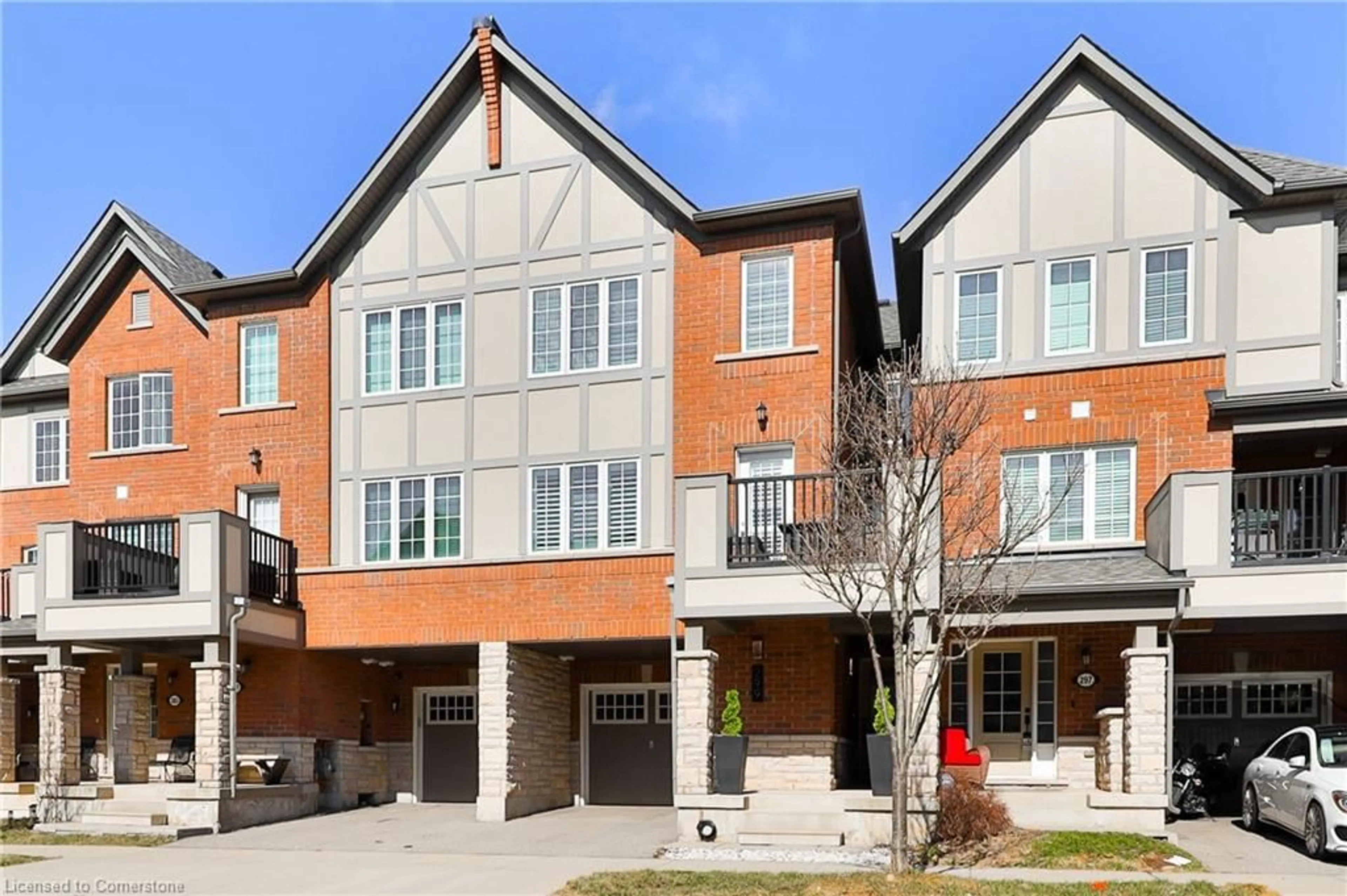 Home with brick exterior material, street for 299 Jemima Dr, Oakville Ontario L6M 0V6