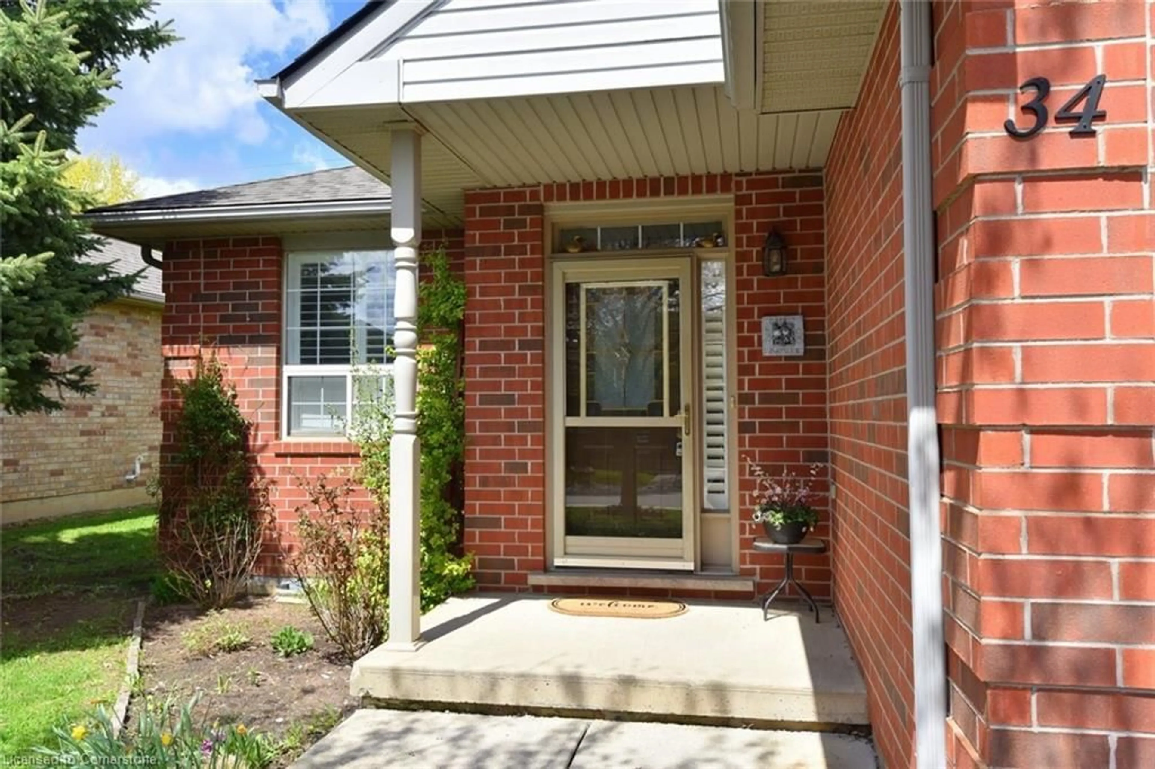 Home with brick exterior material, street for 34 Northernbreeze St, Mount Hope Ontario L0R 1W0
