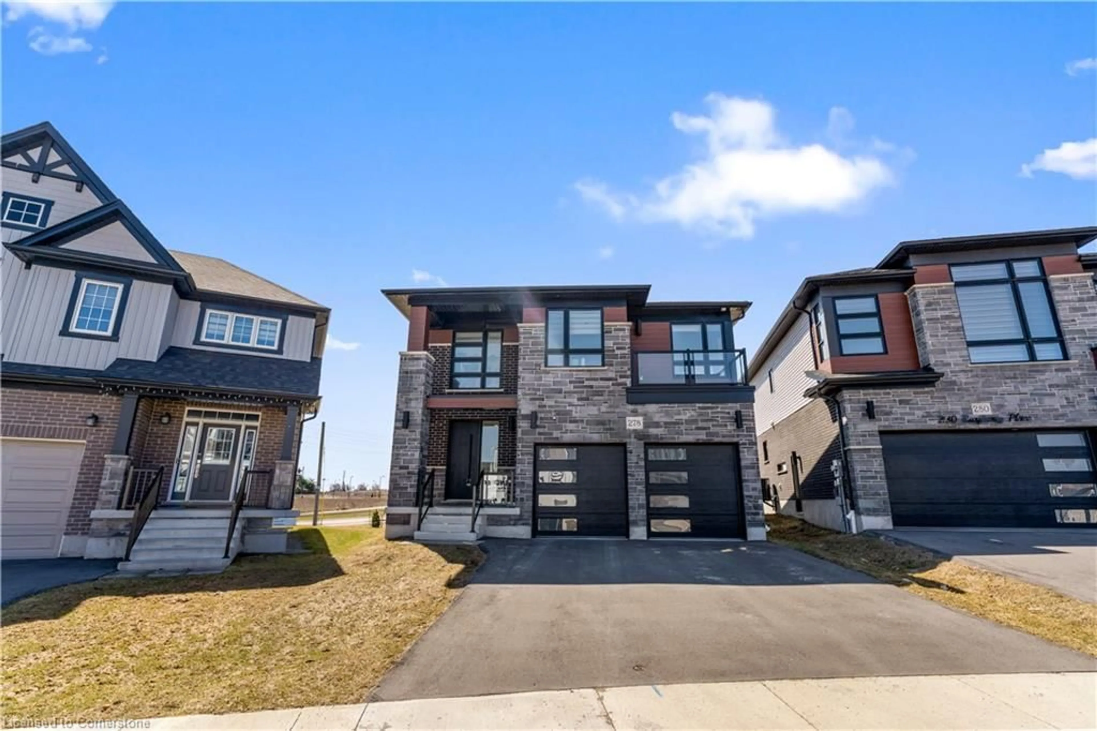 Home with brick exterior material, street for 278 Raspberry Pl, Waterloo Ontario N2V 0H3