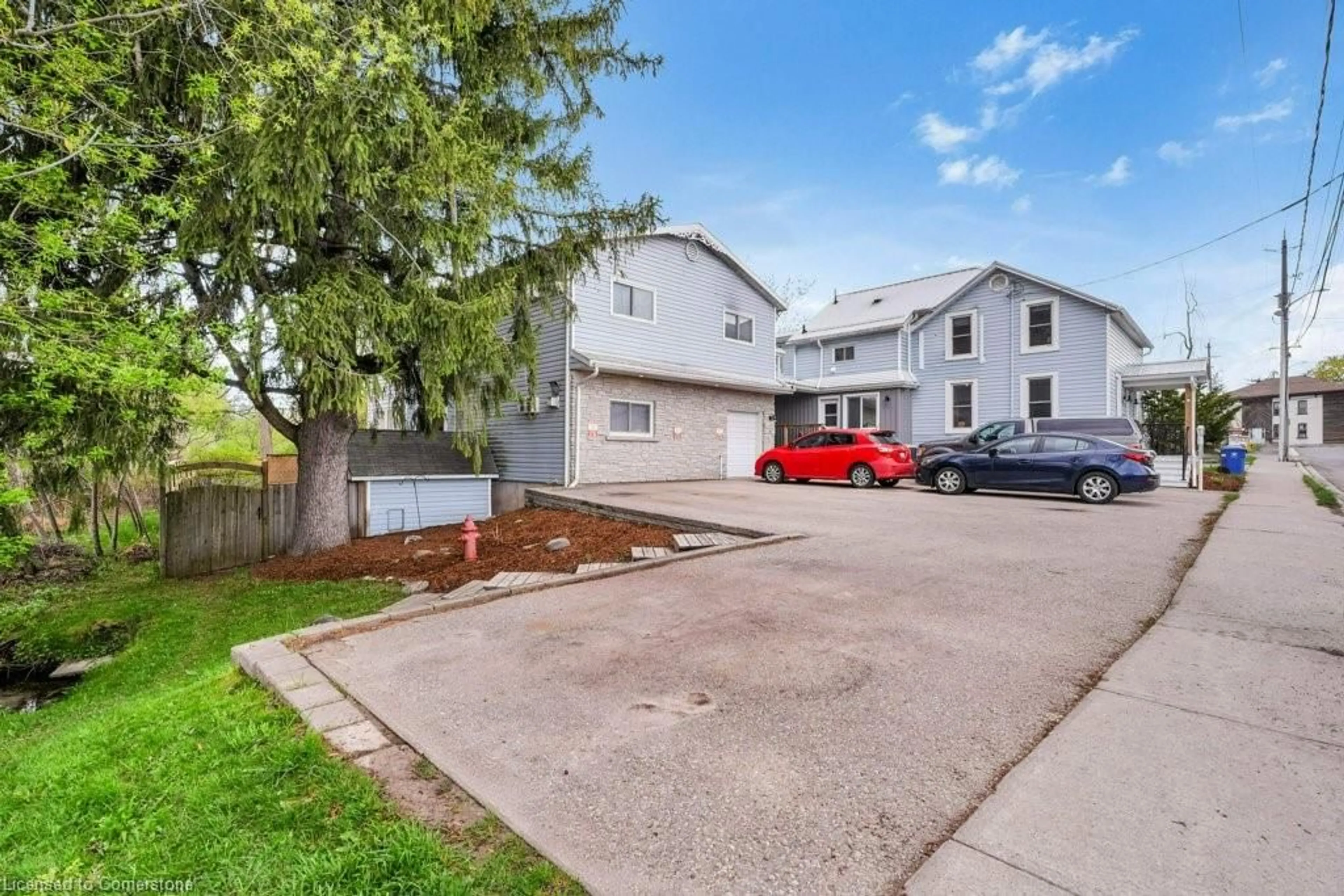 A pic from outside/outdoor area/front of a property/back of a property/a pic from drone, street for 24 Brewery St, Baden Ontario N3A 2S7