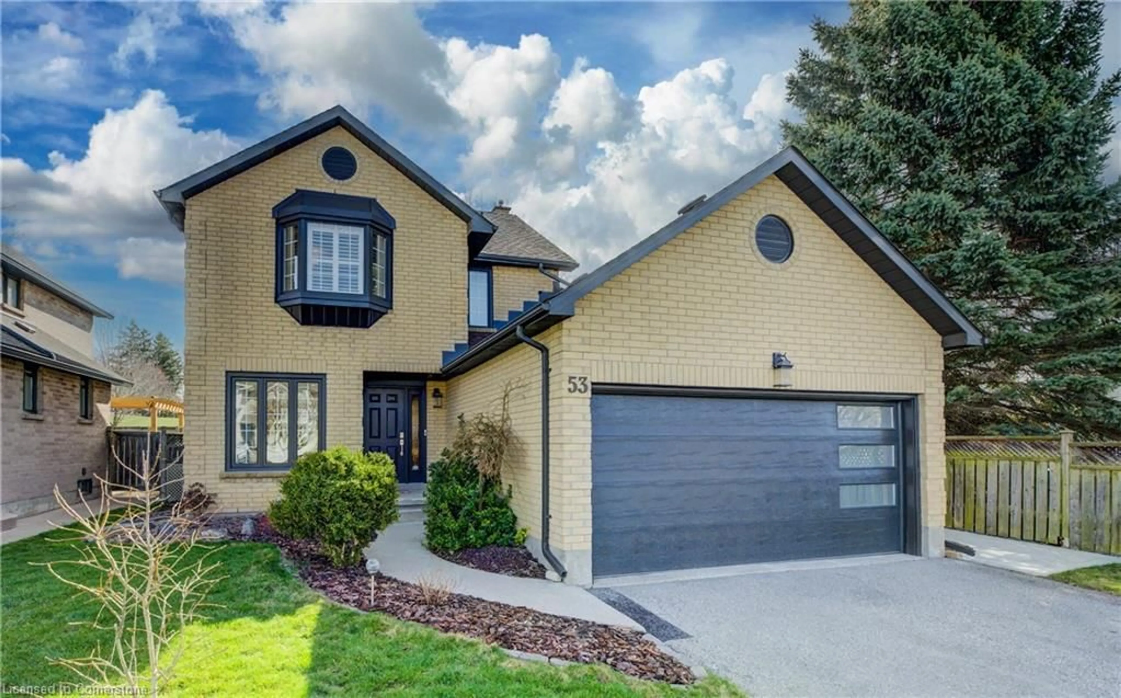 Home with brick exterior material, street for 53 Cowan Blvd, Cambridge Ontario N1T 1E6