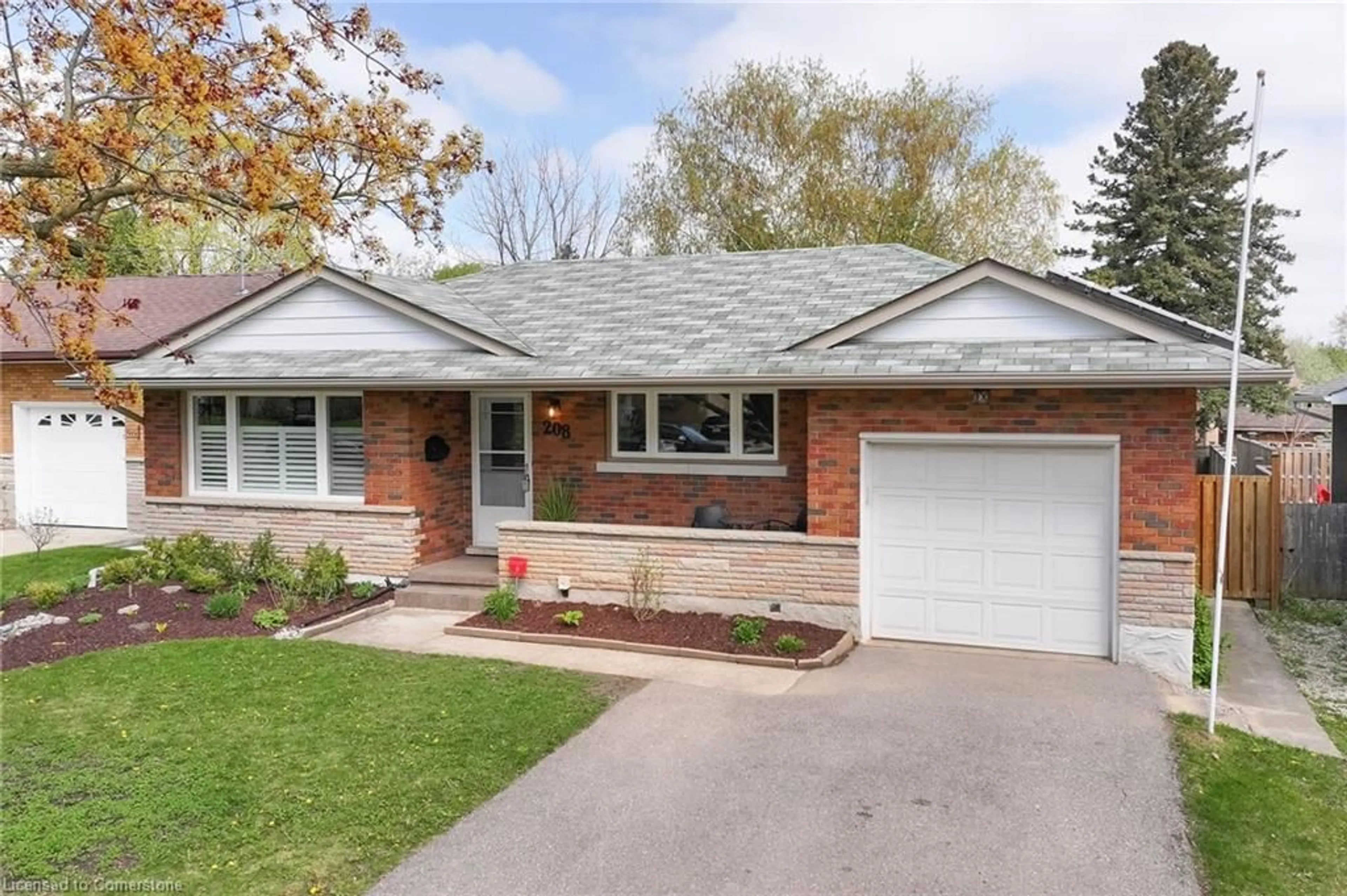 Home with brick exterior material, street for 208 Rodney St, Waterloo Ontario N2J 1G5