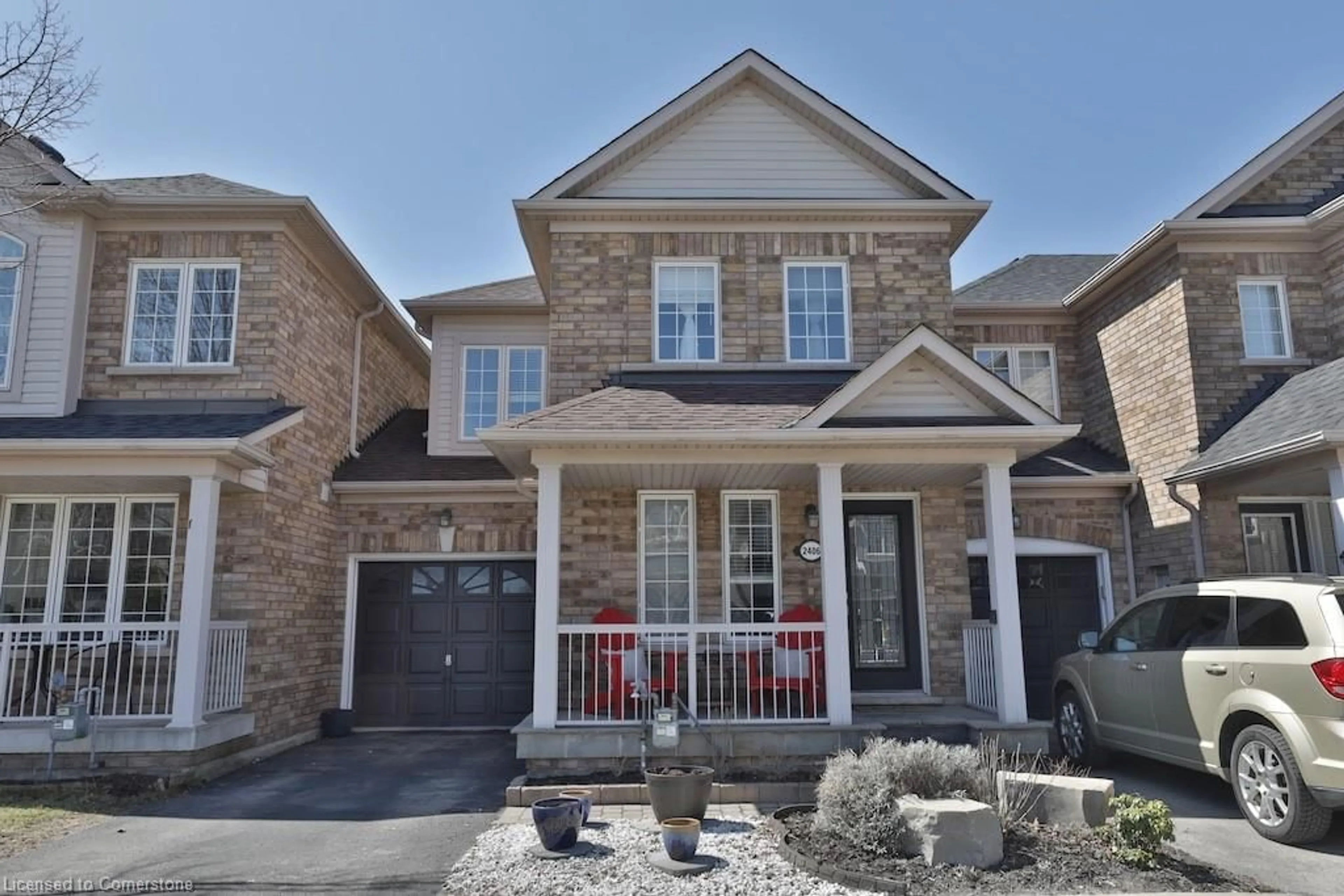 Home with brick exterior material, street for 2406 Curtis Rd, Burlington Ontario L7L 7M5