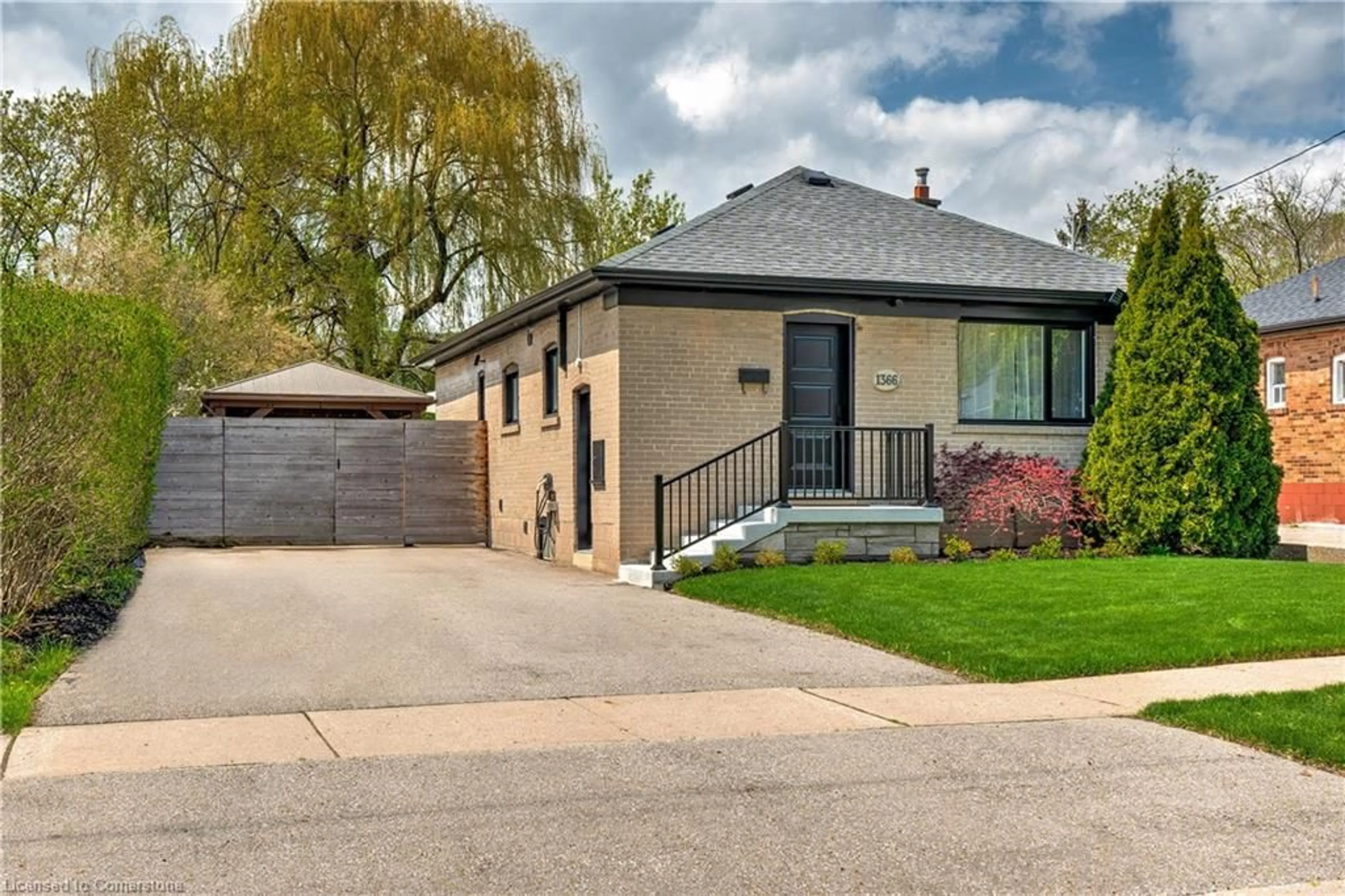 Home with brick exterior material, street for 1366 Augustine Dr, Burlington Ontario L7P 2M8